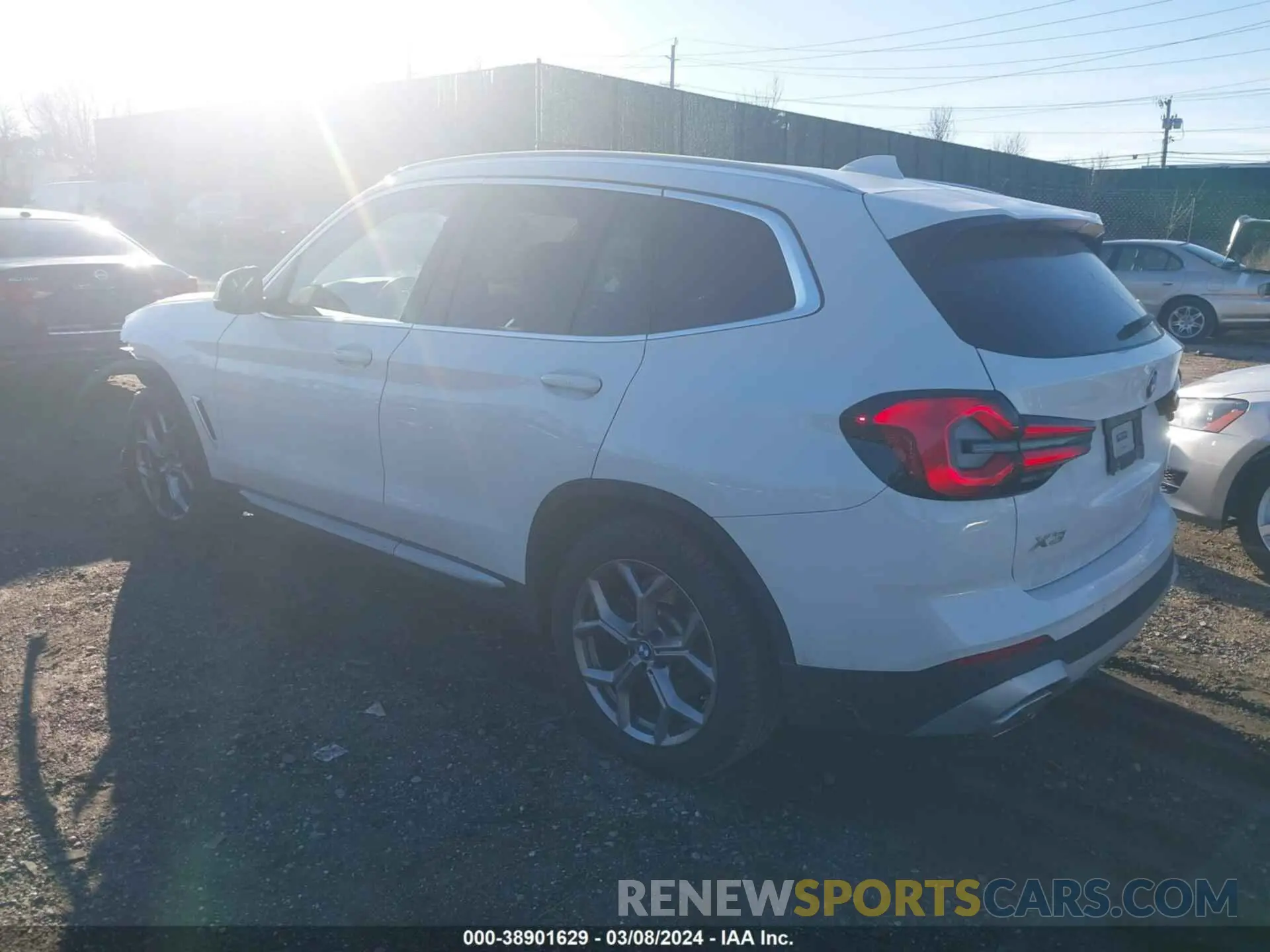 3 Photograph of a damaged car WBX57DP01NN179807 BMW X3 2022
