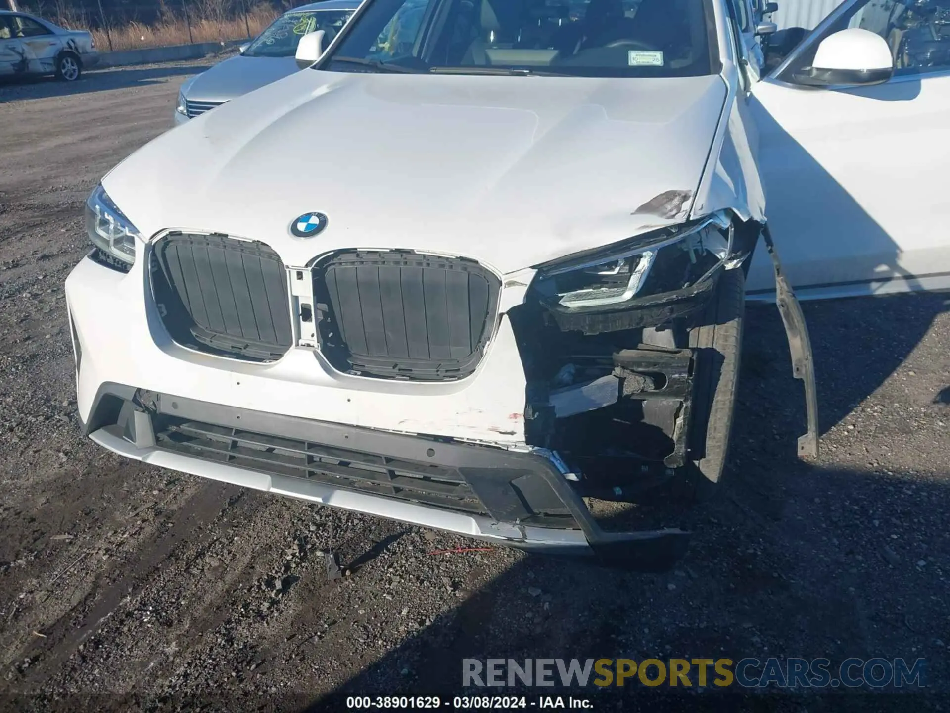 6 Photograph of a damaged car WBX57DP01NN179807 BMW X3 2022