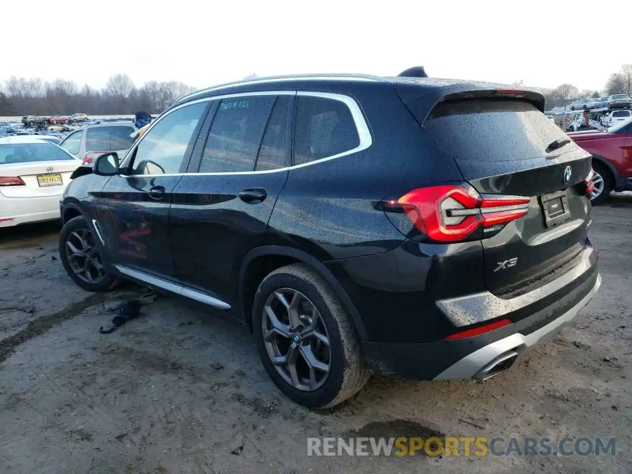 2 Photograph of a damaged car WBX57DP02NN154138 BMW X3 2022