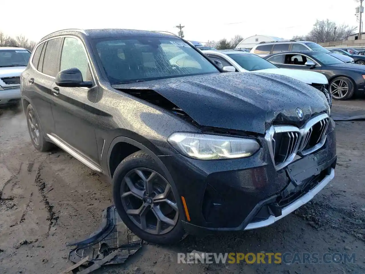 4 Photograph of a damaged car WBX57DP02NN154138 BMW X3 2022