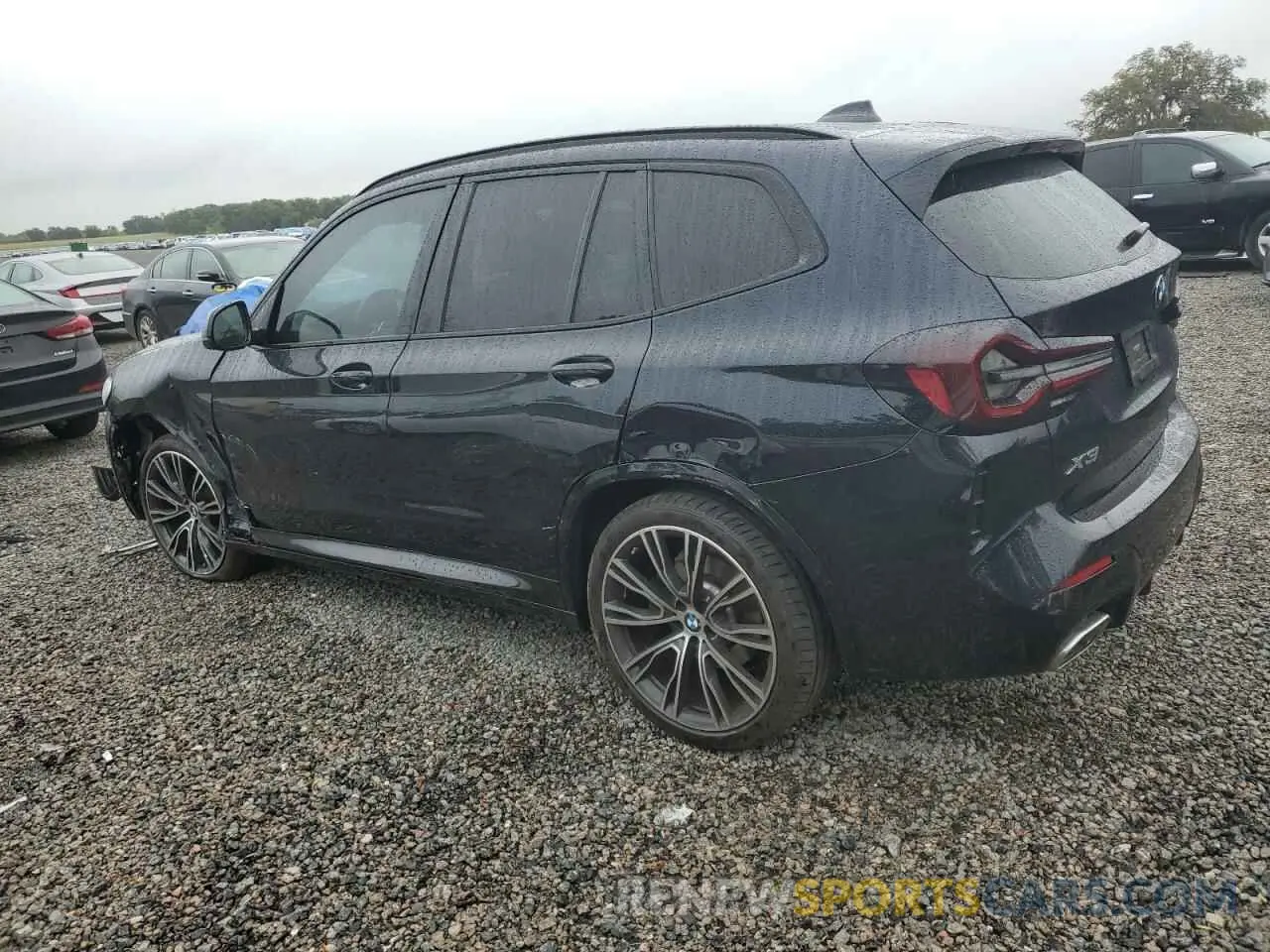 2 Photograph of a damaged car WBX57DP02NN179282 BMW X3 2022