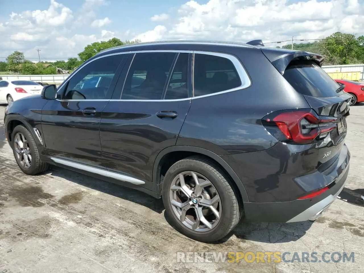 2 Photograph of a damaged car WBX57DP03NN184734 BMW X3 2022