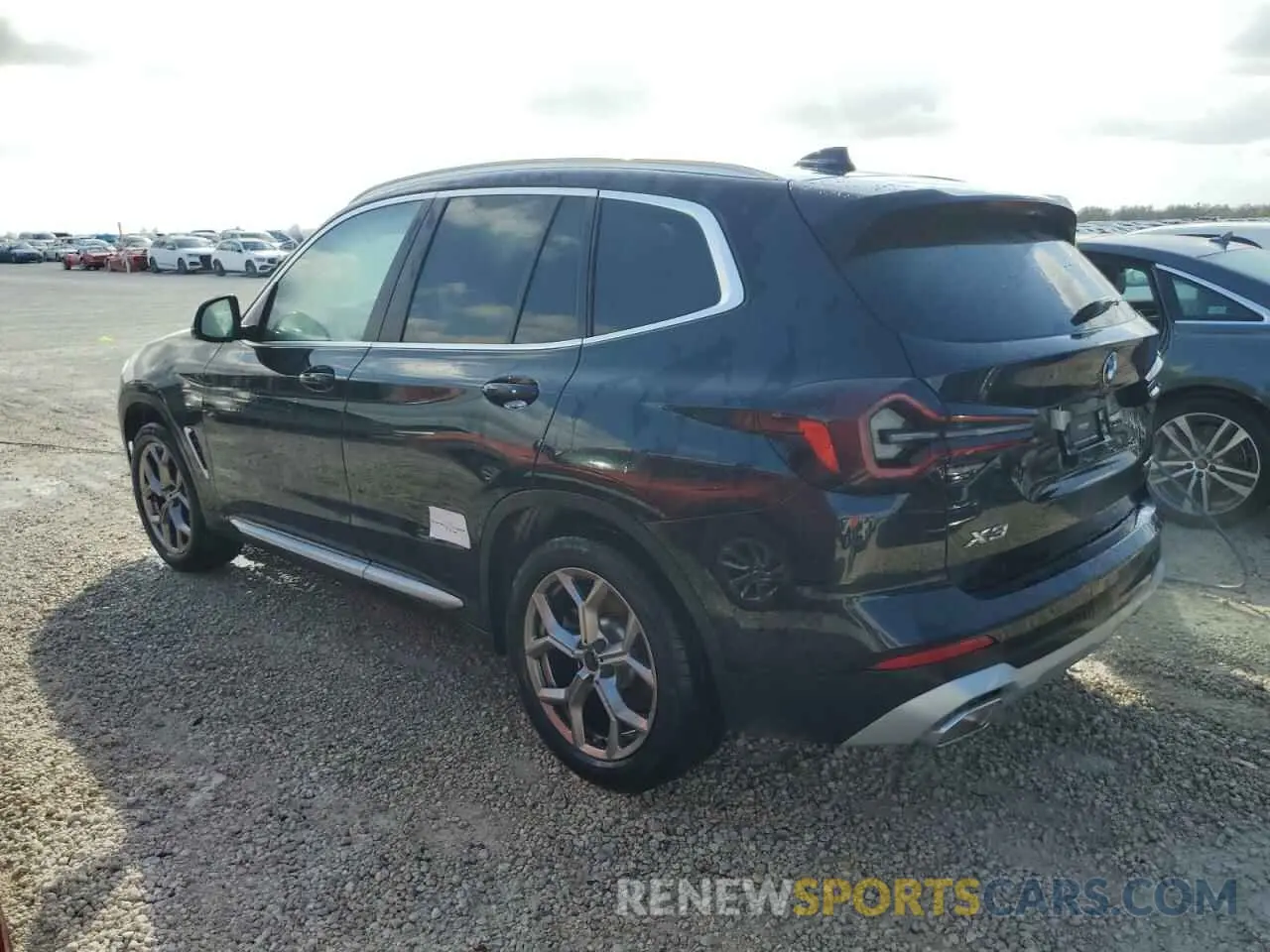 2 Photograph of a damaged car WBX57DP07NN180962 BMW X3 2022