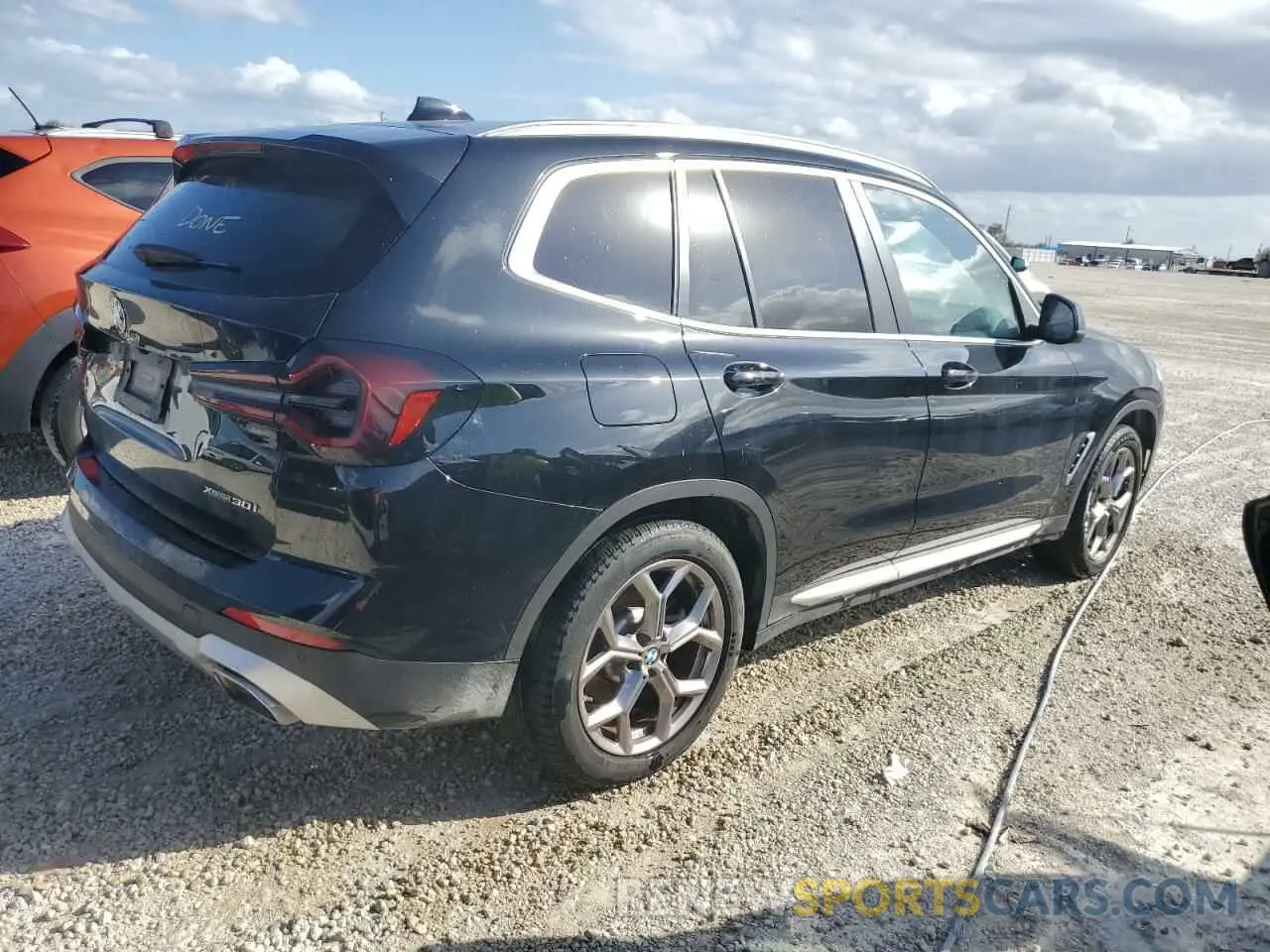 3 Photograph of a damaged car WBX57DP07NN180962 BMW X3 2022
