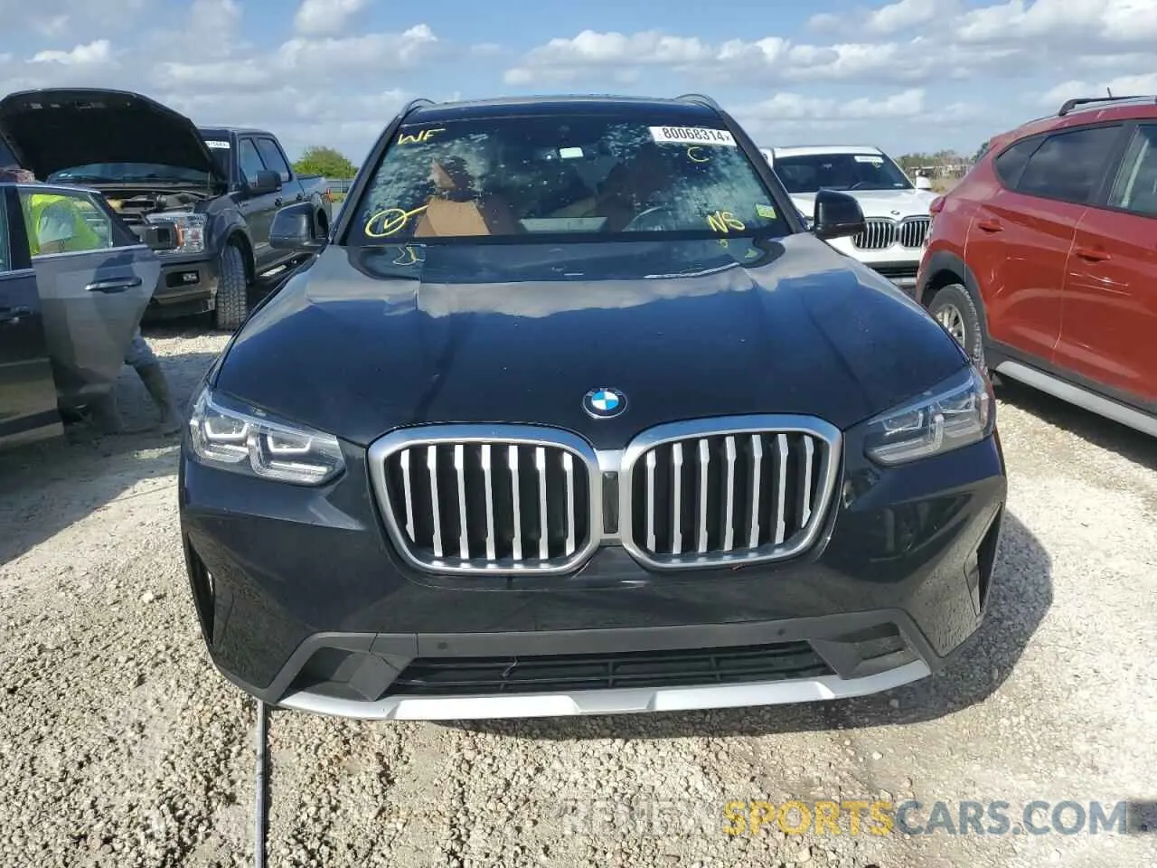 5 Photograph of a damaged car WBX57DP07NN180962 BMW X3 2022