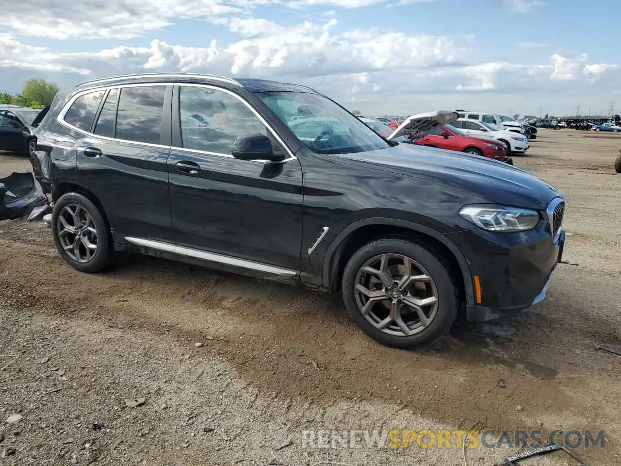4 Photograph of a damaged car WBX57DP08NN172188 BMW X3 2022