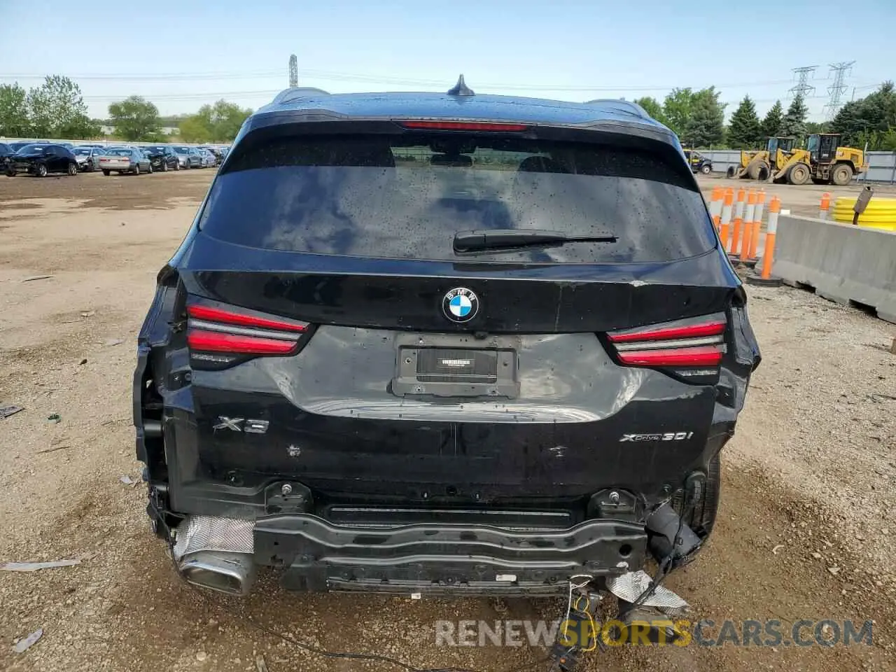 6 Photograph of a damaged car WBX57DP08NN172188 BMW X3 2022
