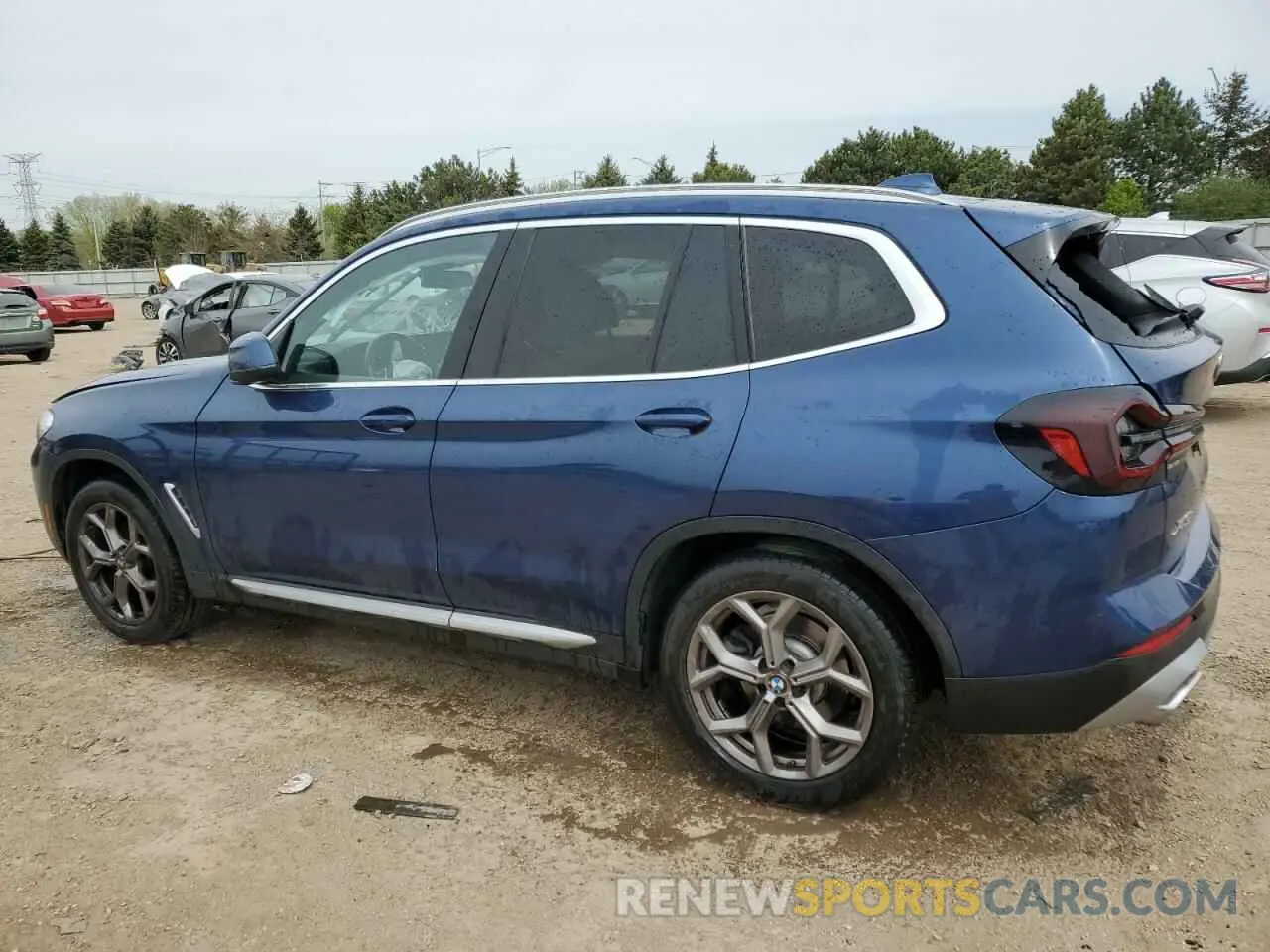2 Photograph of a damaged car WBX57DP09NN160731 BMW X3 2022