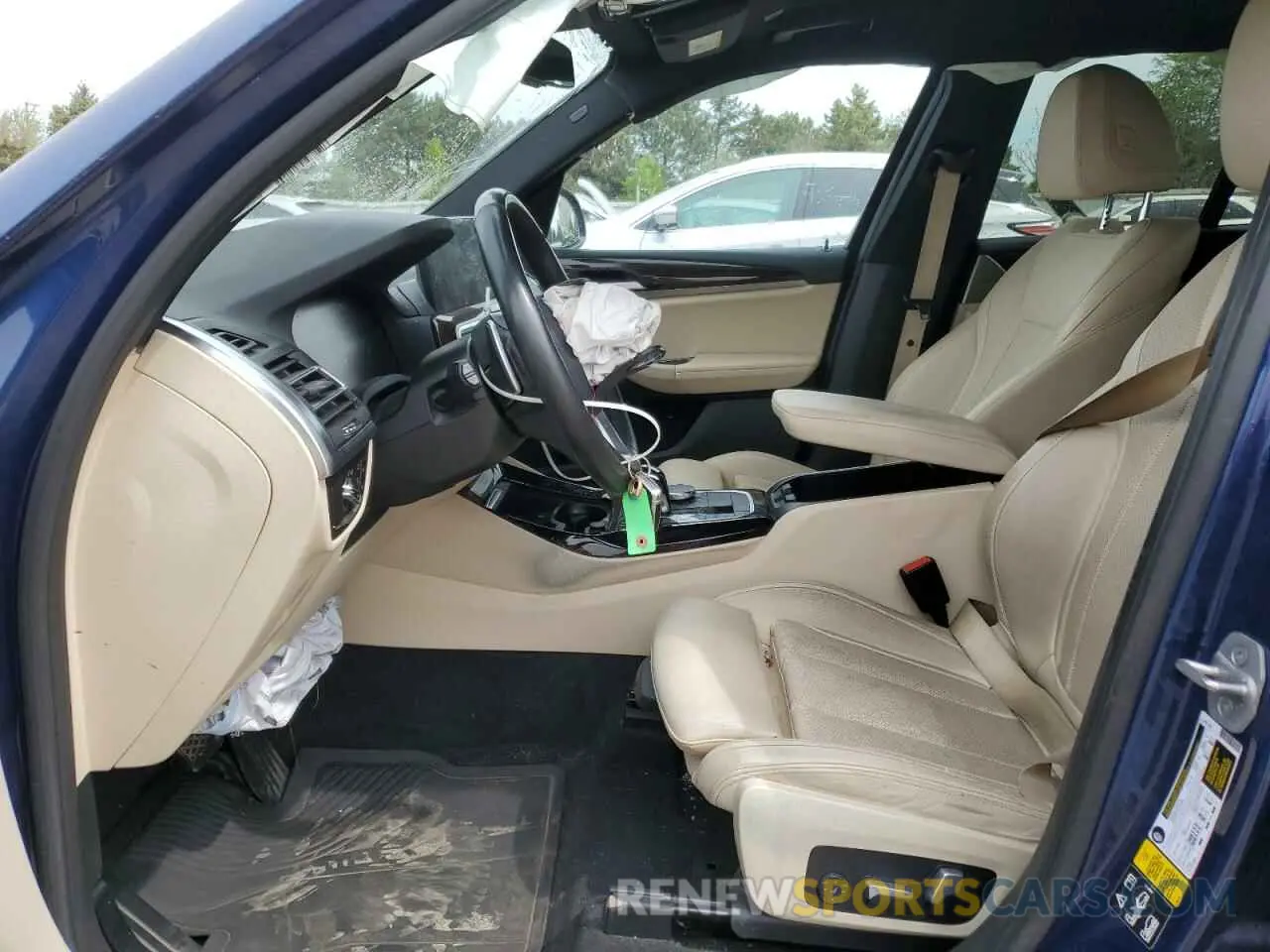 7 Photograph of a damaged car WBX57DP09NN160731 BMW X3 2022