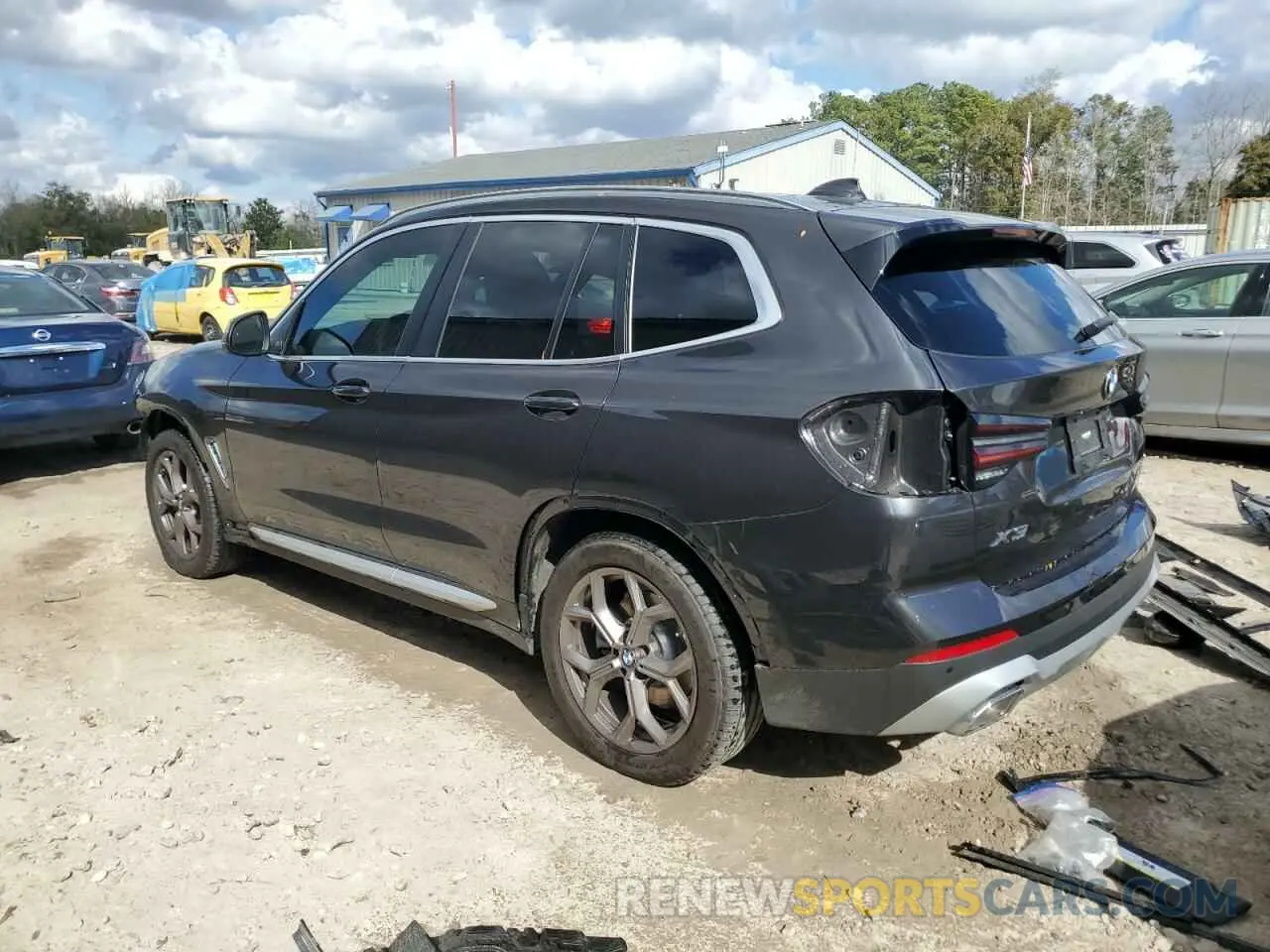 2 Photograph of a damaged car WBX57DP0XNN184150 BMW X3 2022