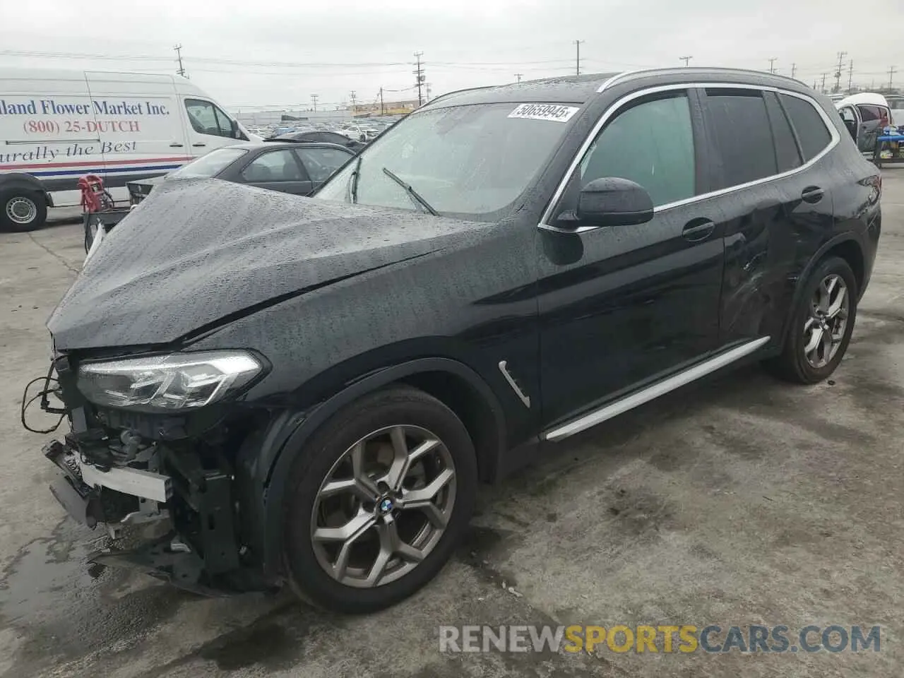 1 Photograph of a damaged car 5UX43DP00P9R90271 BMW X3 2023