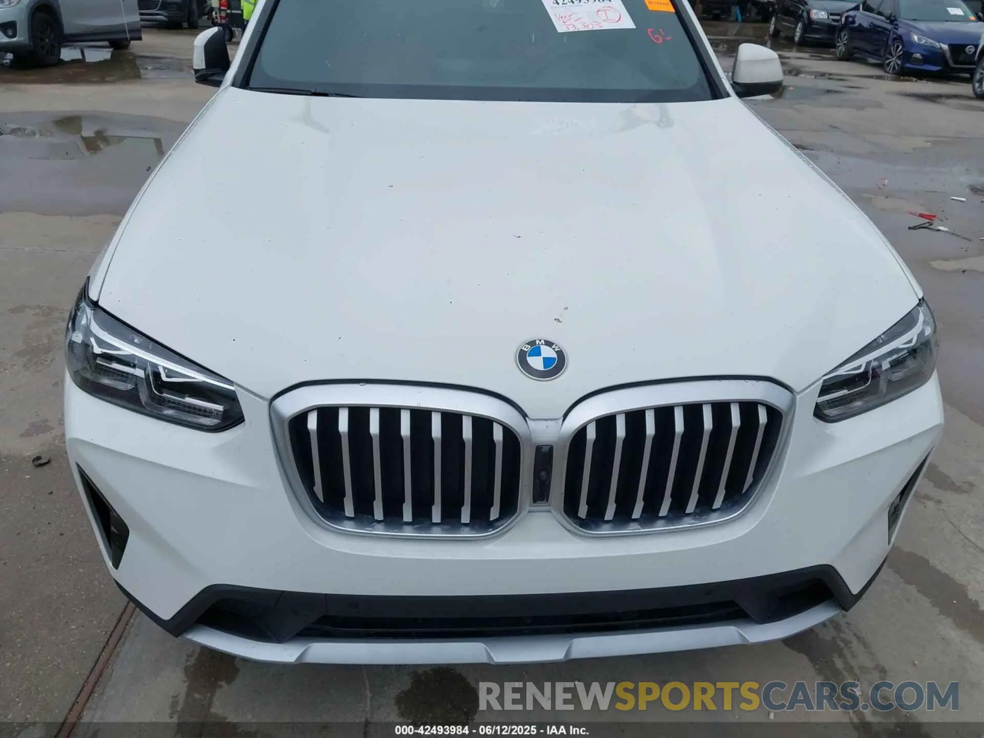 14 Photograph of a damaged car 5UX43DP05P9P37768 BMW X3 2023