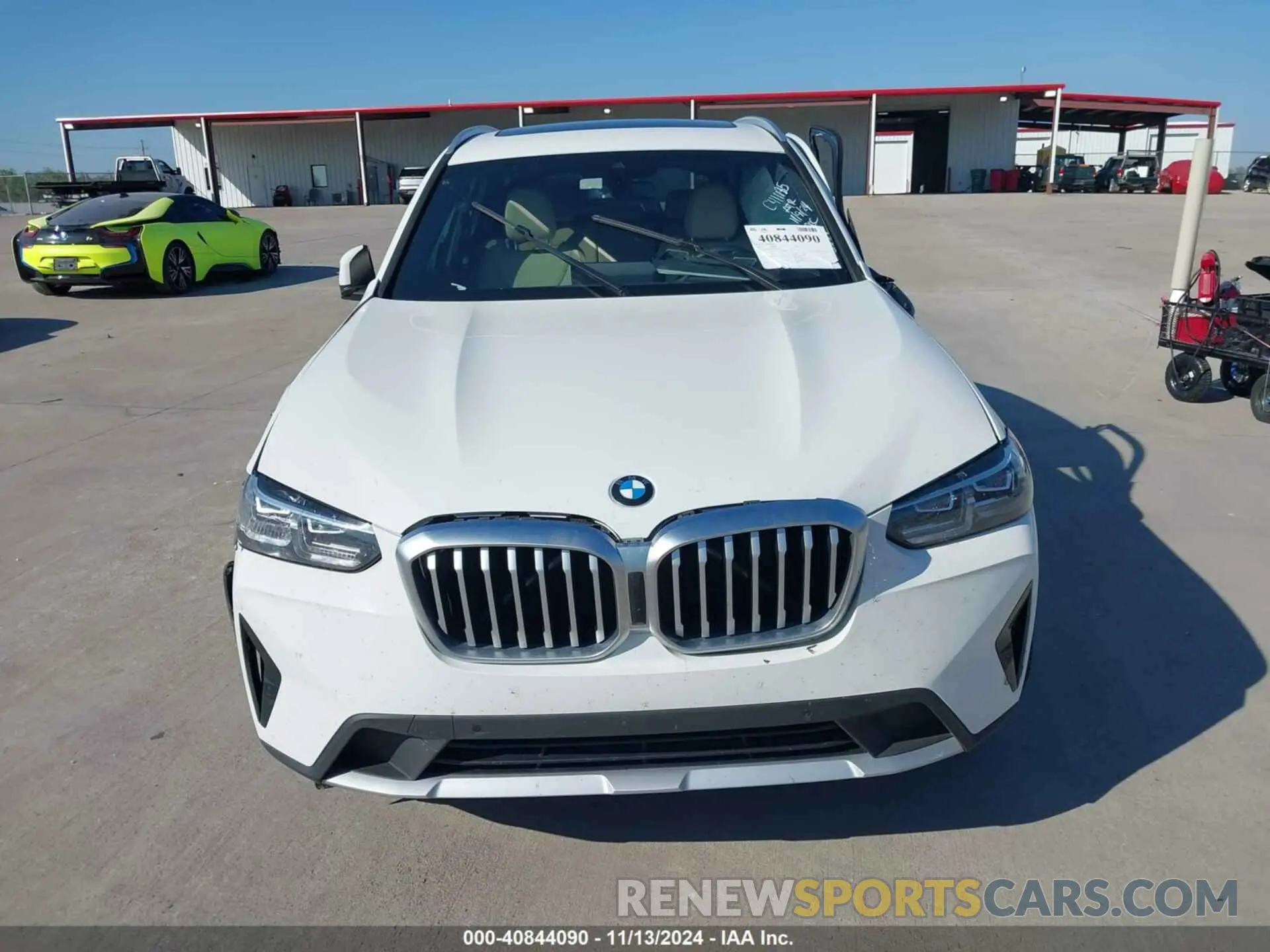 11 Photograph of a damaged car 5UX43DP06P9R03859 BMW X3 2023