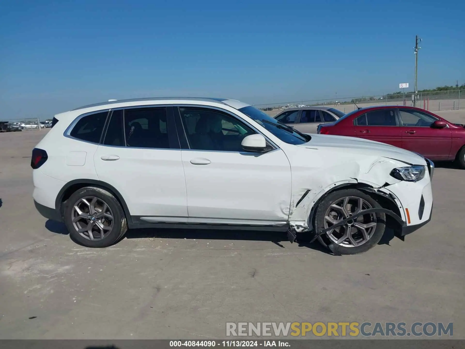 12 Photograph of a damaged car 5UX43DP06P9R03859 BMW X3 2023