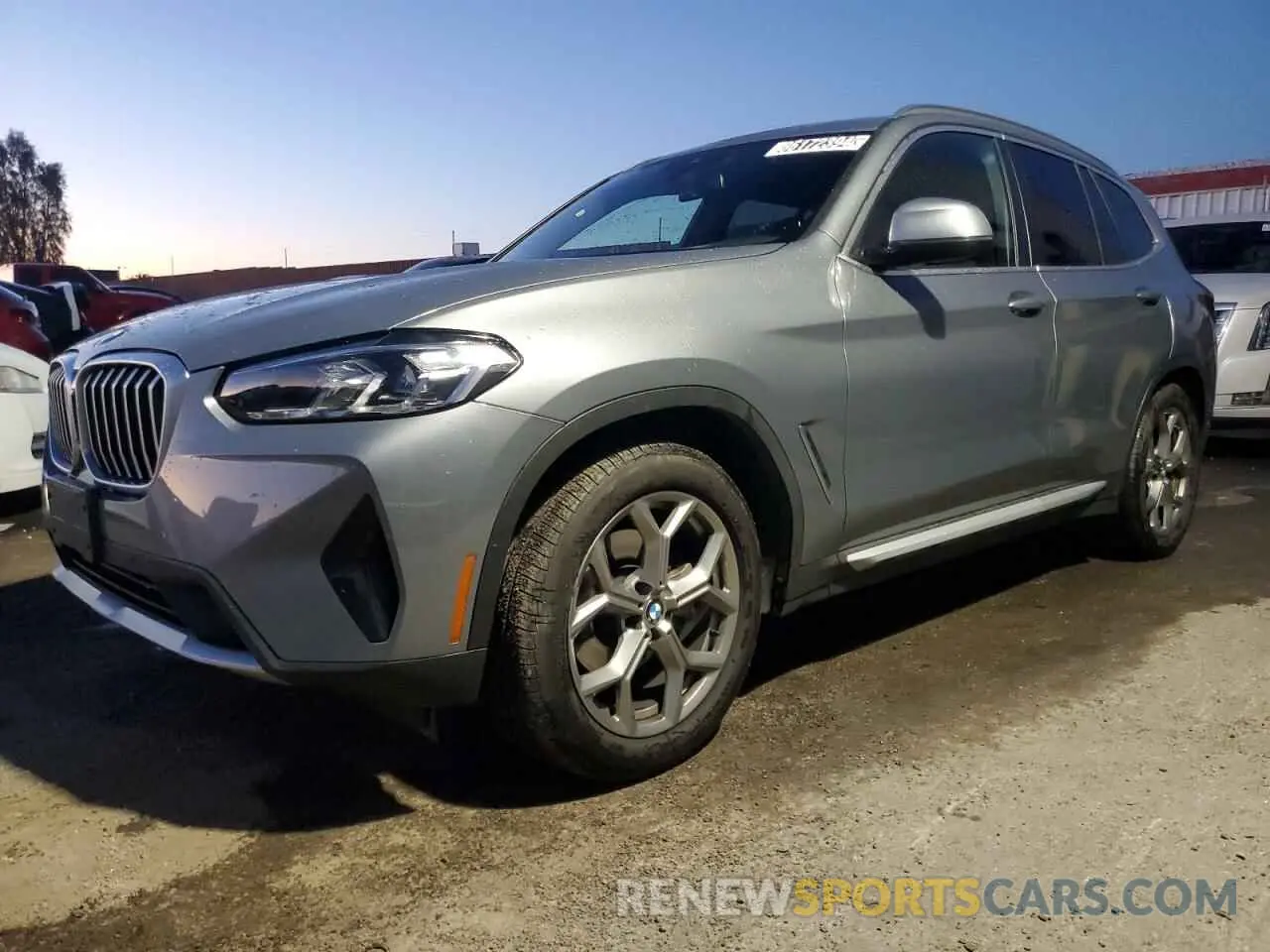 1 Photograph of a damaged car 5UX43DP06P9R39244 BMW X3 2023