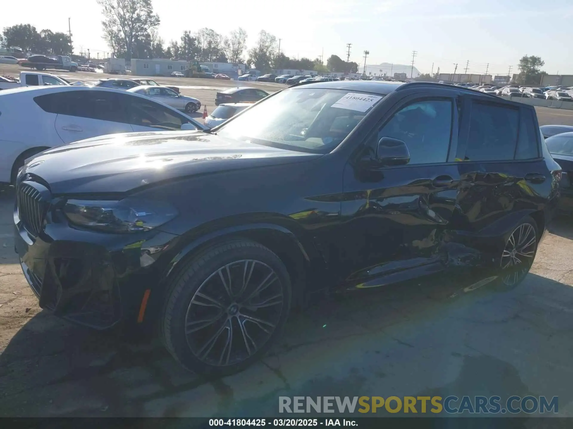 13 Photograph of a damaged car 5UX43DP08P9P10029 BMW X3 2023