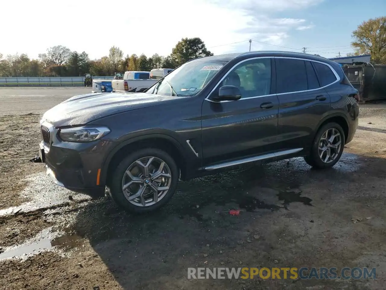 1 Photograph of a damaged car 5UX43DP08P9P68948 BMW X3 2023