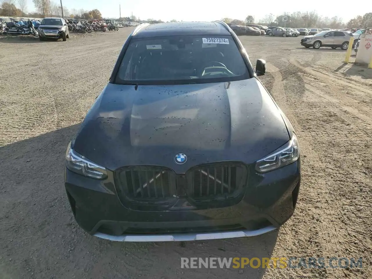 5 Photograph of a damaged car 5UX53DP00P9S71445 BMW X3 2023