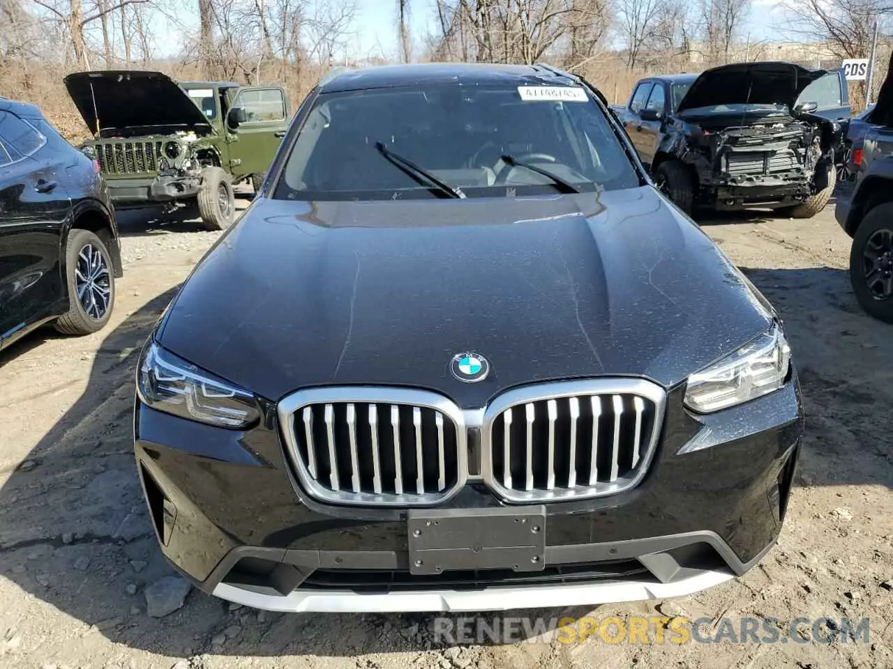5 Photograph of a damaged car 5UX53DP01P9R97895 BMW X3 2023