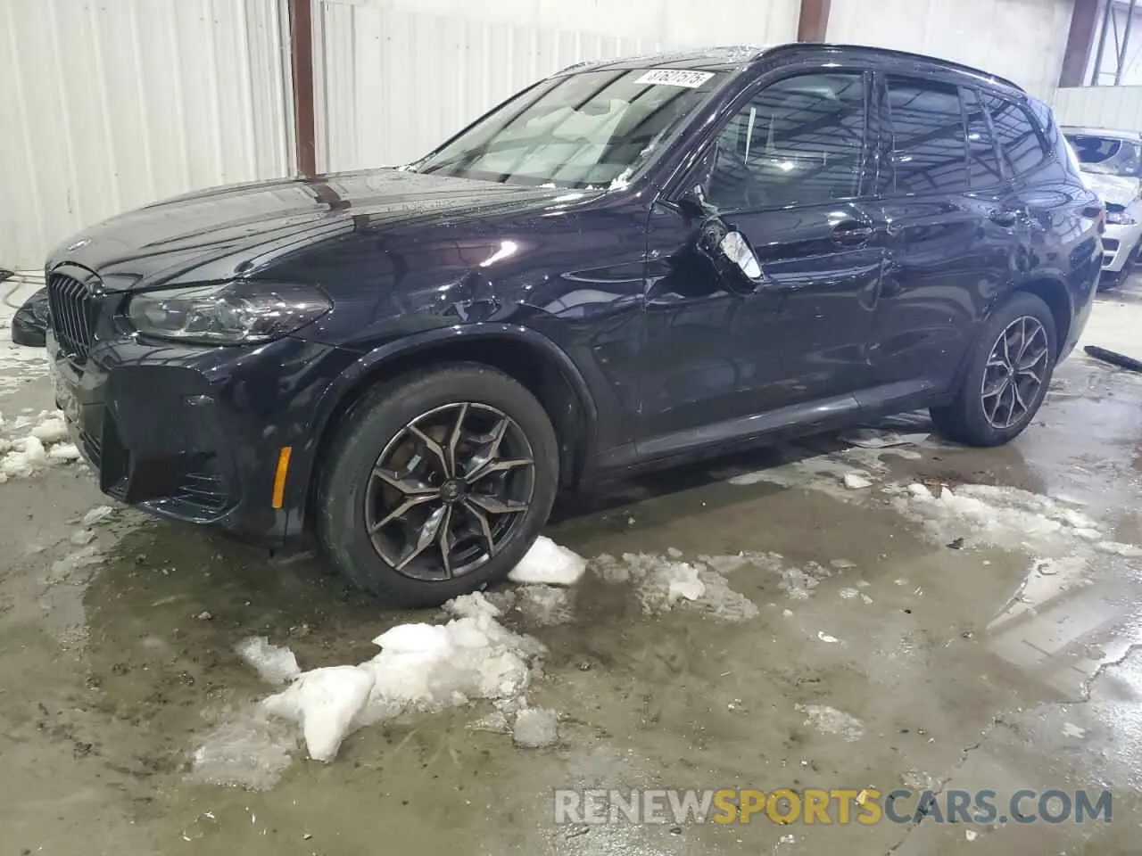 1 Photograph of a damaged car 5UX53DP02P9R65831 BMW X3 2023