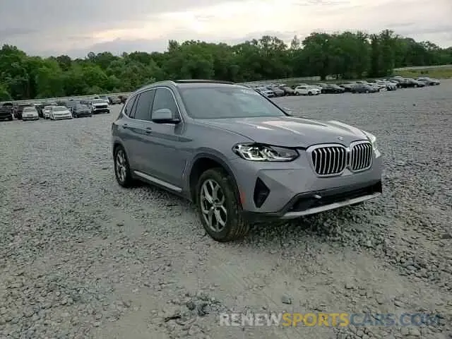 14 Photograph of a damaged car 5UX53DP04P9S68659 BMW X3 2023