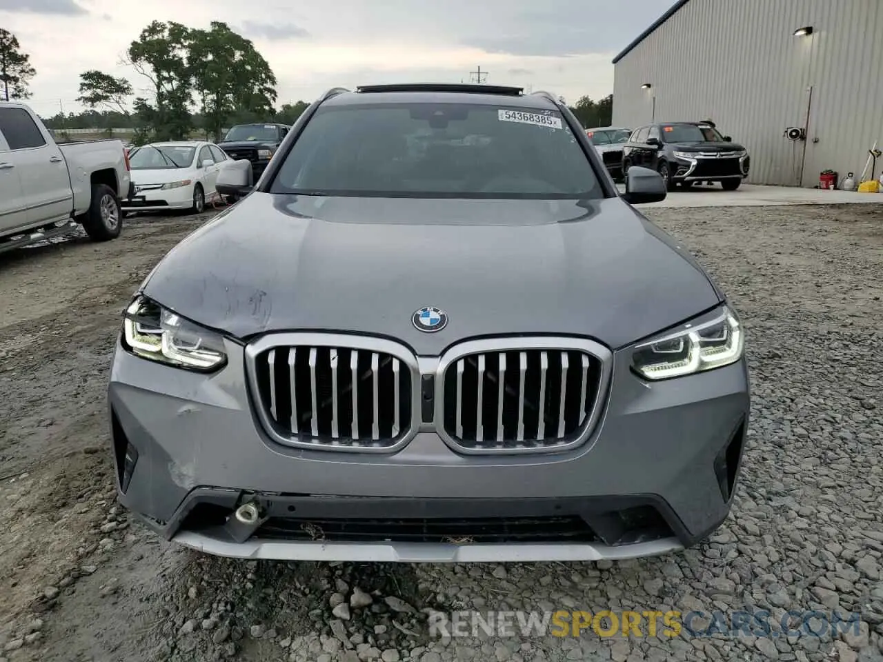 5 Photograph of a damaged car 5UX53DP04P9S68659 BMW X3 2023