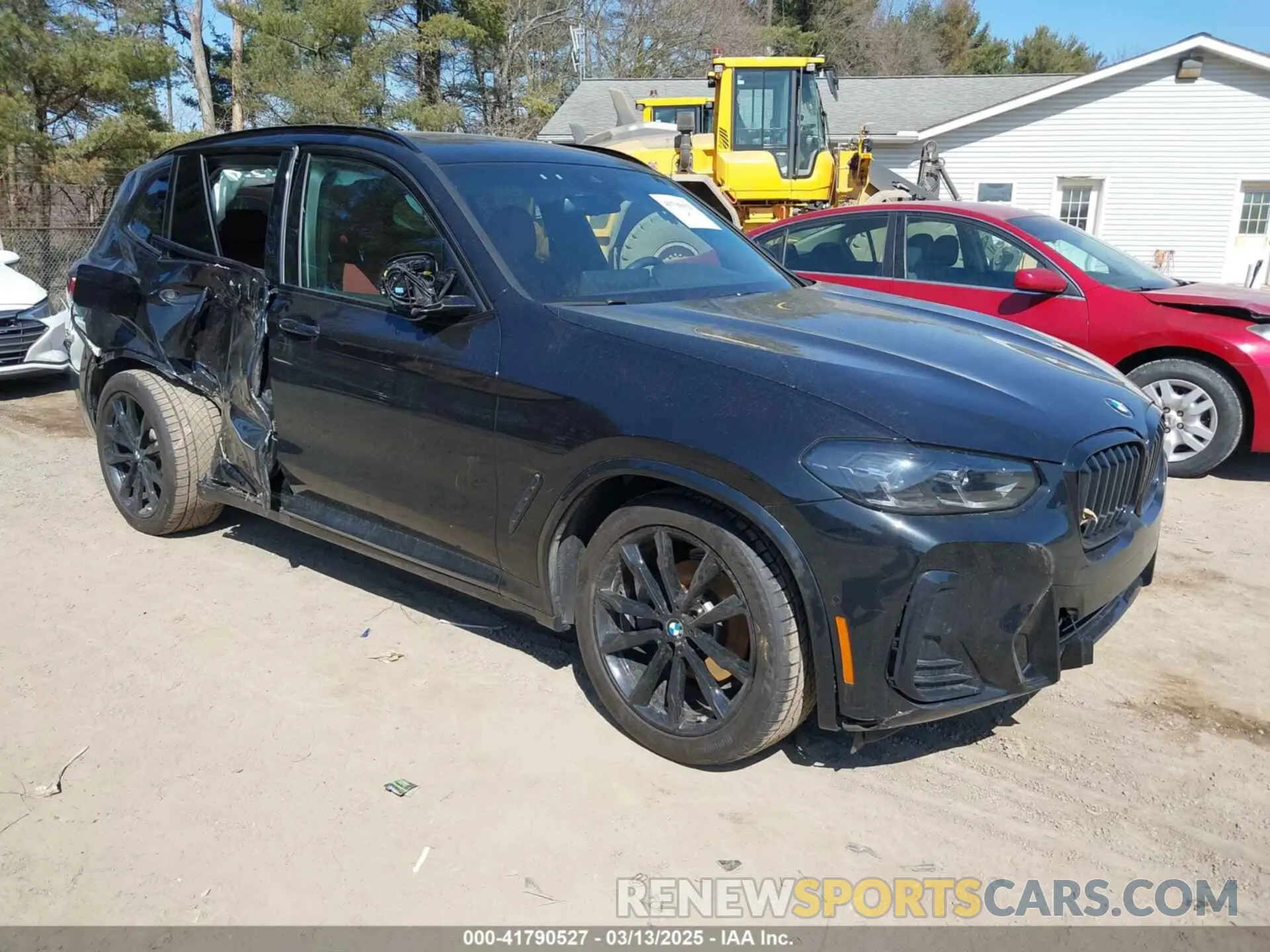 1 Photograph of a damaged car 5UX53DP06P9R54010 BMW X3 2023