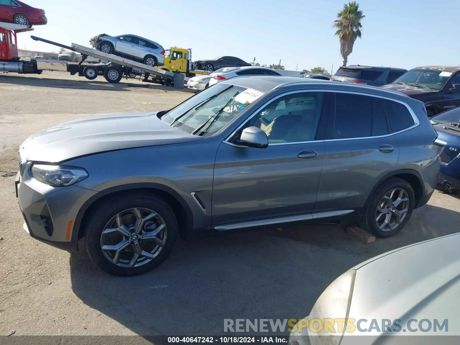15 Photograph of a damaged car 5UX53DP06P9S97385 BMW X3 2023