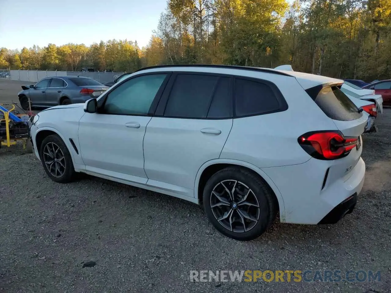 2 Photograph of a damaged car 5UX53DP08P9R19257 BMW X3 2023