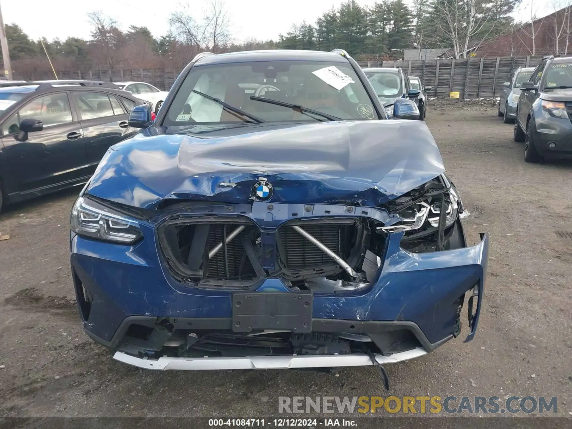 12 Photograph of a damaged car 5UX53DP0XP9P65179 BMW X3 2023