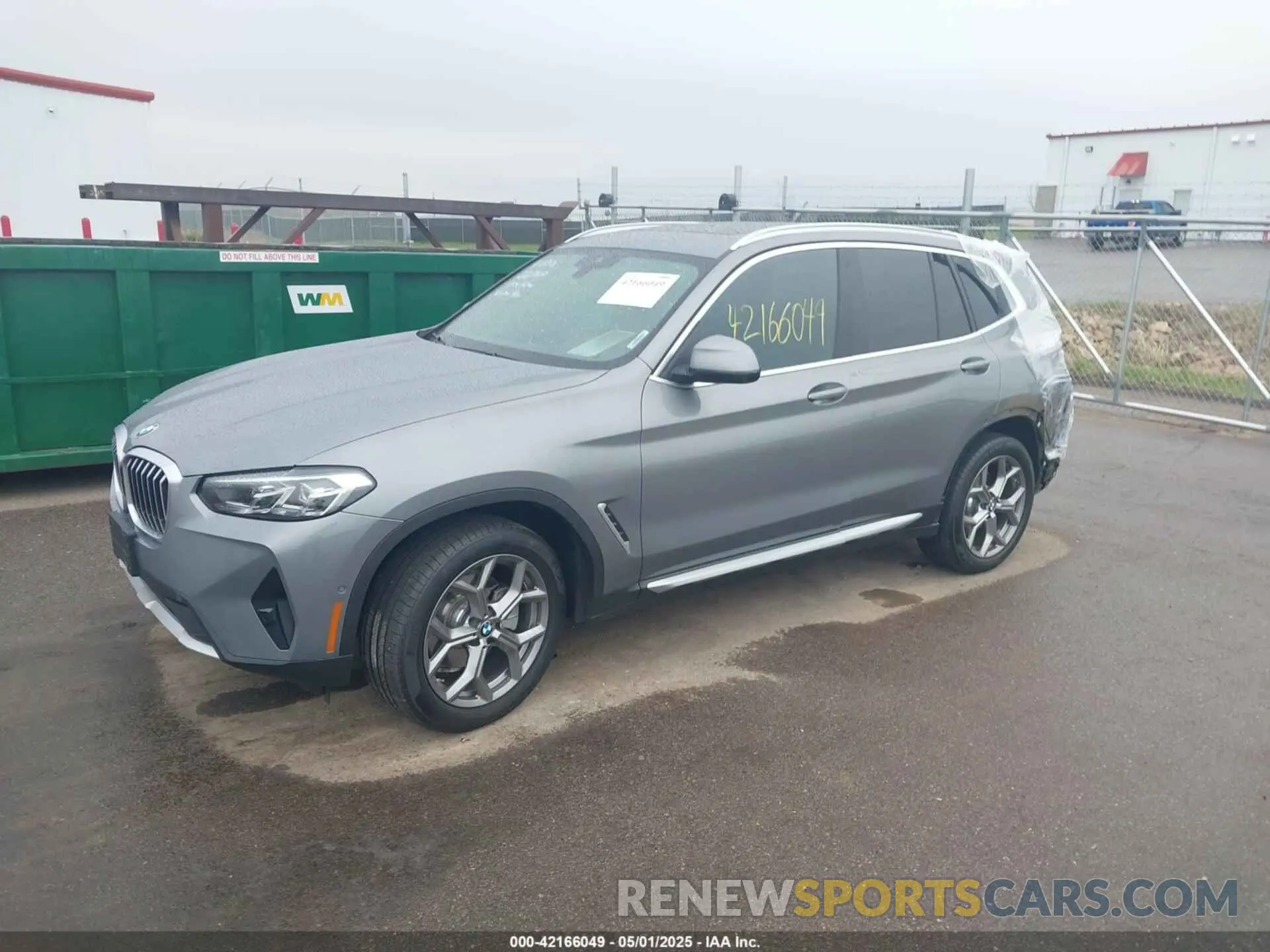2 Photograph of a damaged car 5UX53DP0XP9R19180 BMW X3 2023