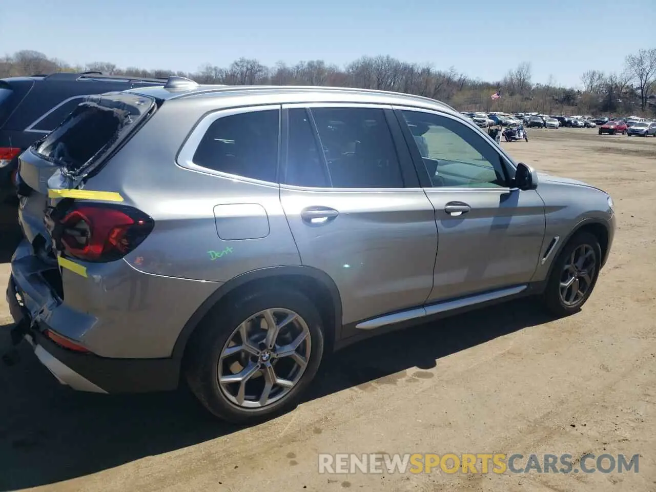 3 Photograph of a damaged car 5UX53DP0XP9R66015 BMW X3 2023