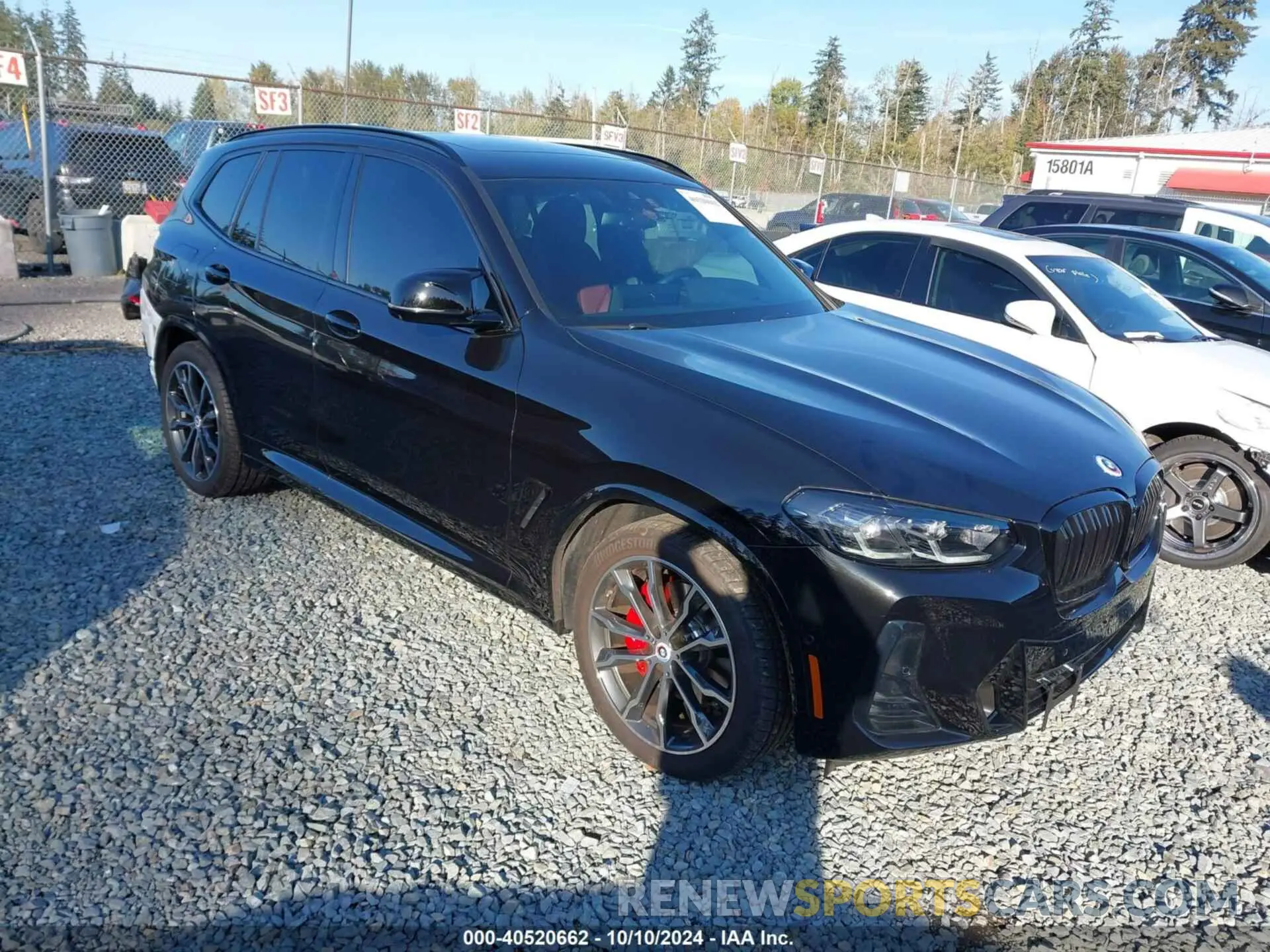 1 Photograph of a damaged car 5UX83DP05P9N55053 BMW X3 2023