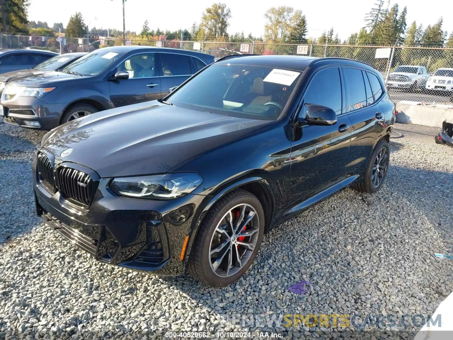 2 Photograph of a damaged car 5UX83DP05P9N55053 BMW X3 2023