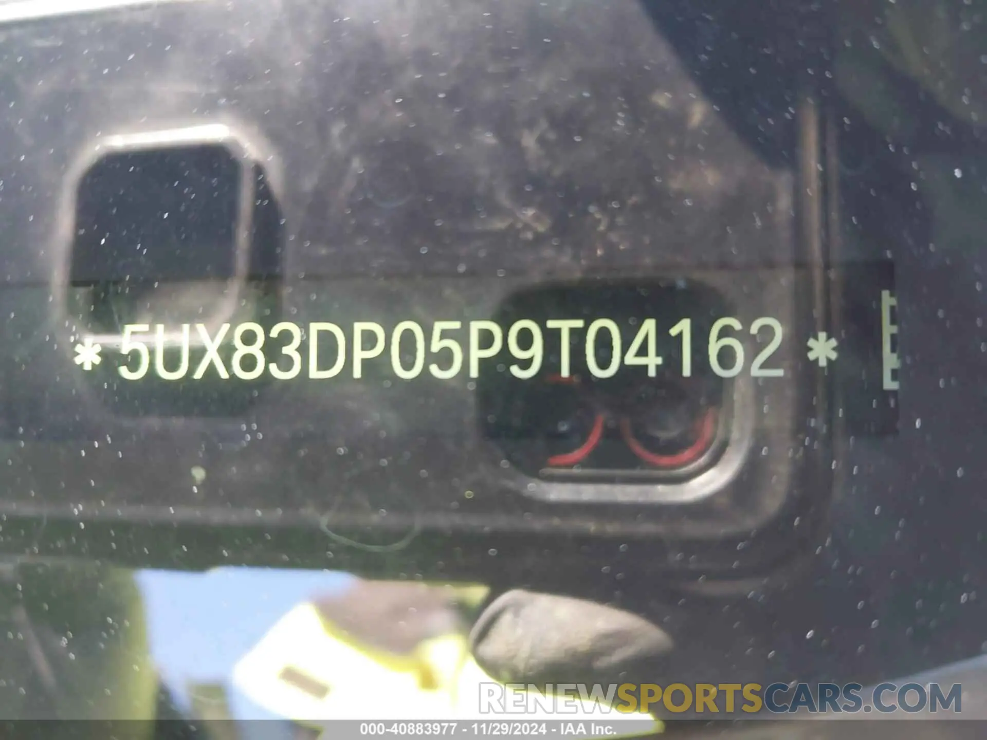 9 Photograph of a damaged car 5UX83DP05P9T04162 BMW X3 2023