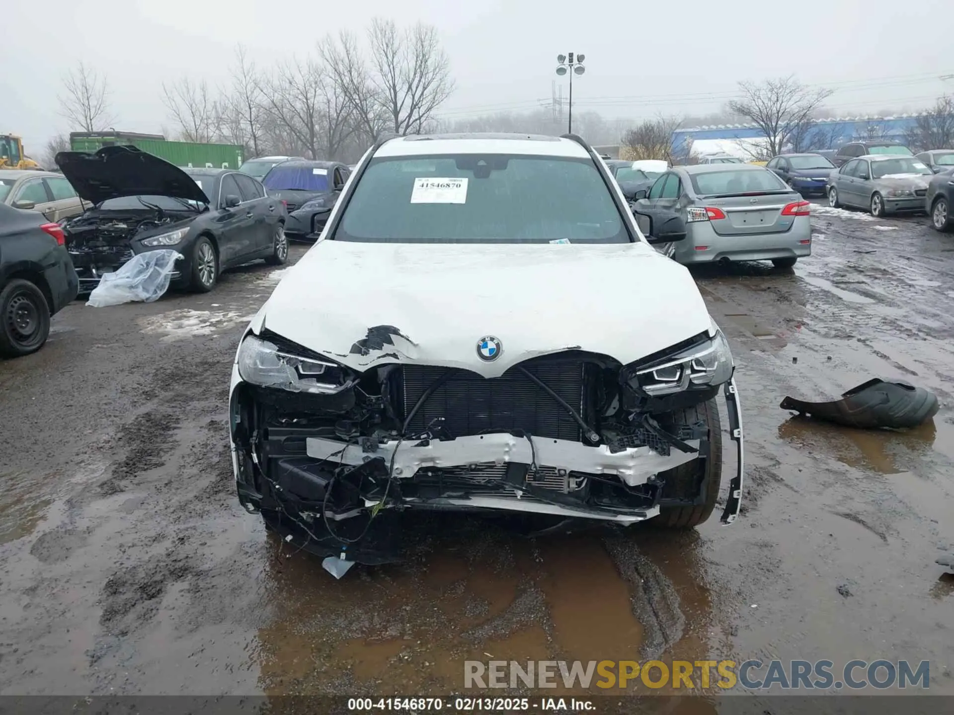 12 Photograph of a damaged car 5UX83DP07P9S24703 BMW X3 2023