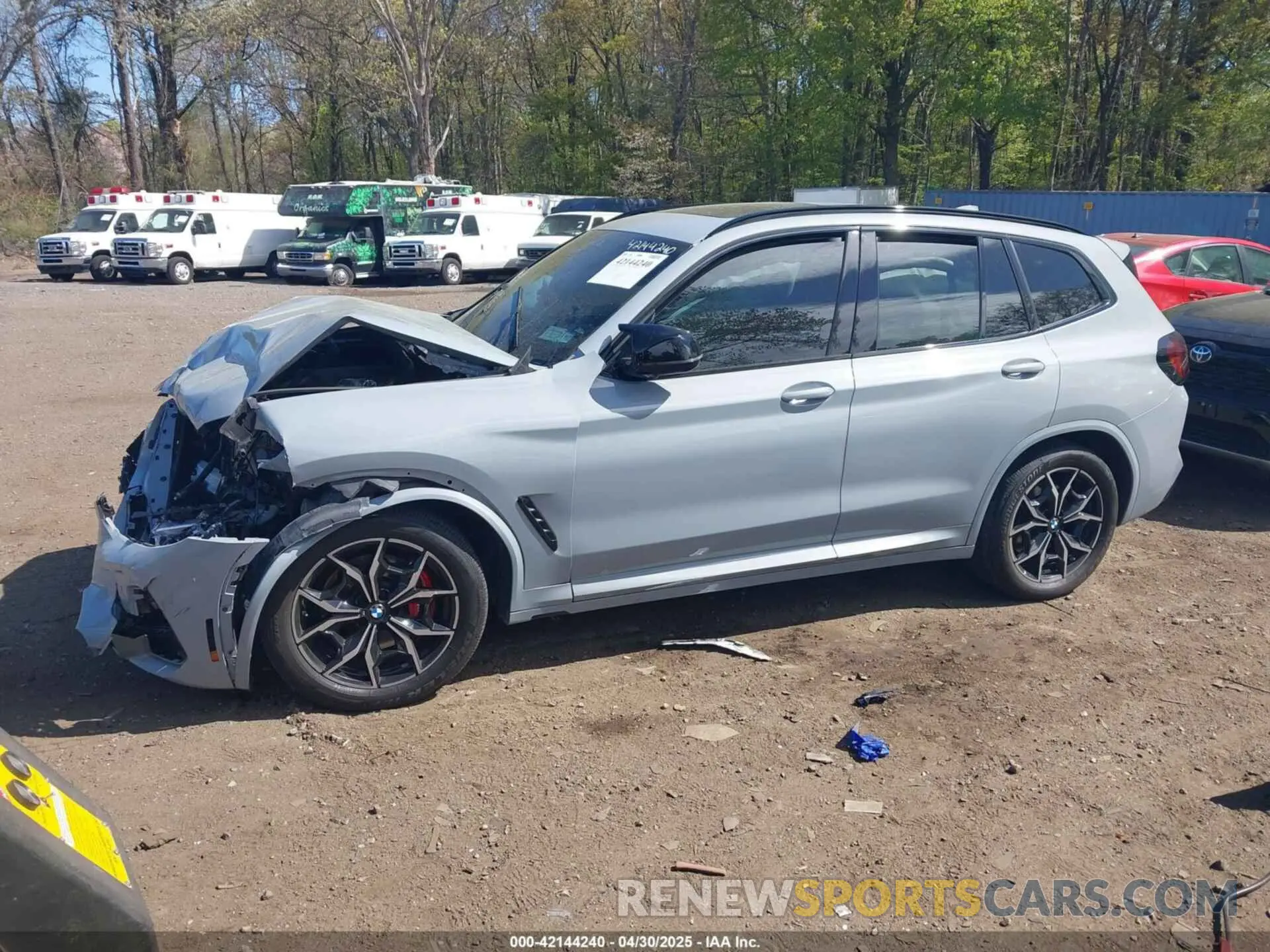 14 Photograph of a damaged car 5UX83DP07P9T22873 BMW X3 2023