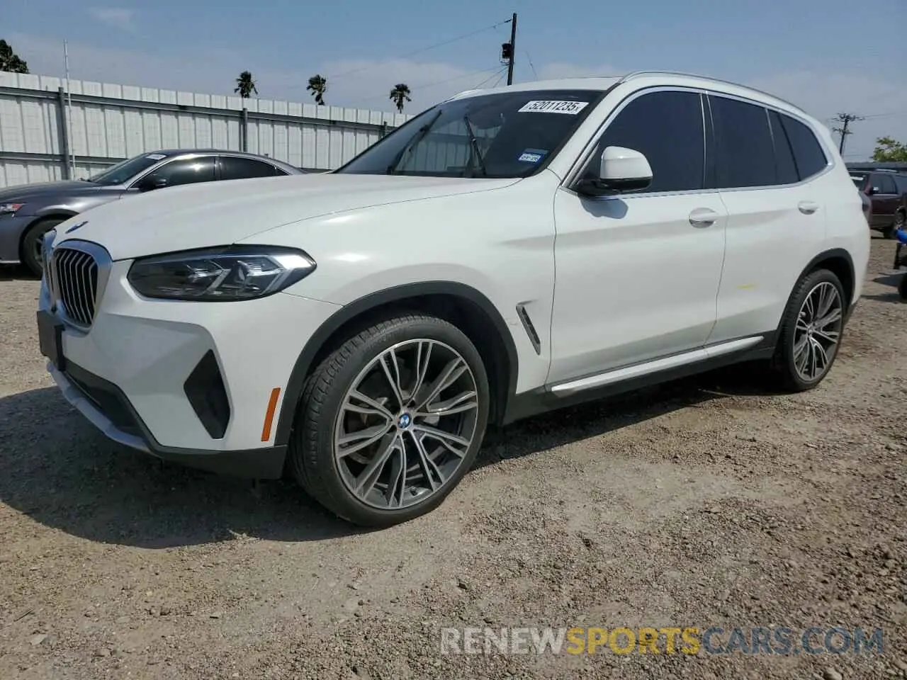 1 Photograph of a damaged car WBX47DP00PN216926 BMW X3 2023