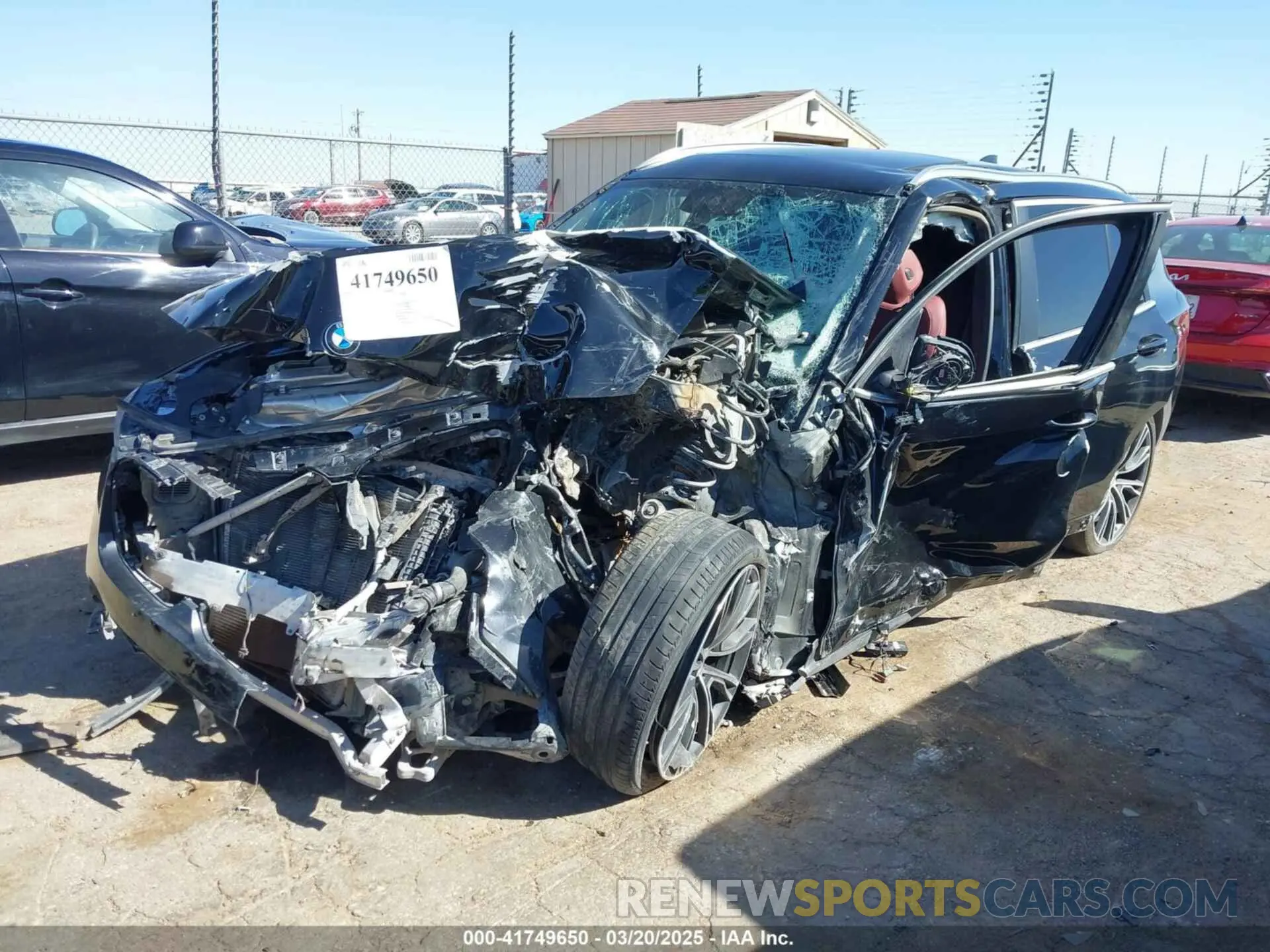 1 Photograph of a damaged car WBX47DP03PN194744 BMW X3 2023