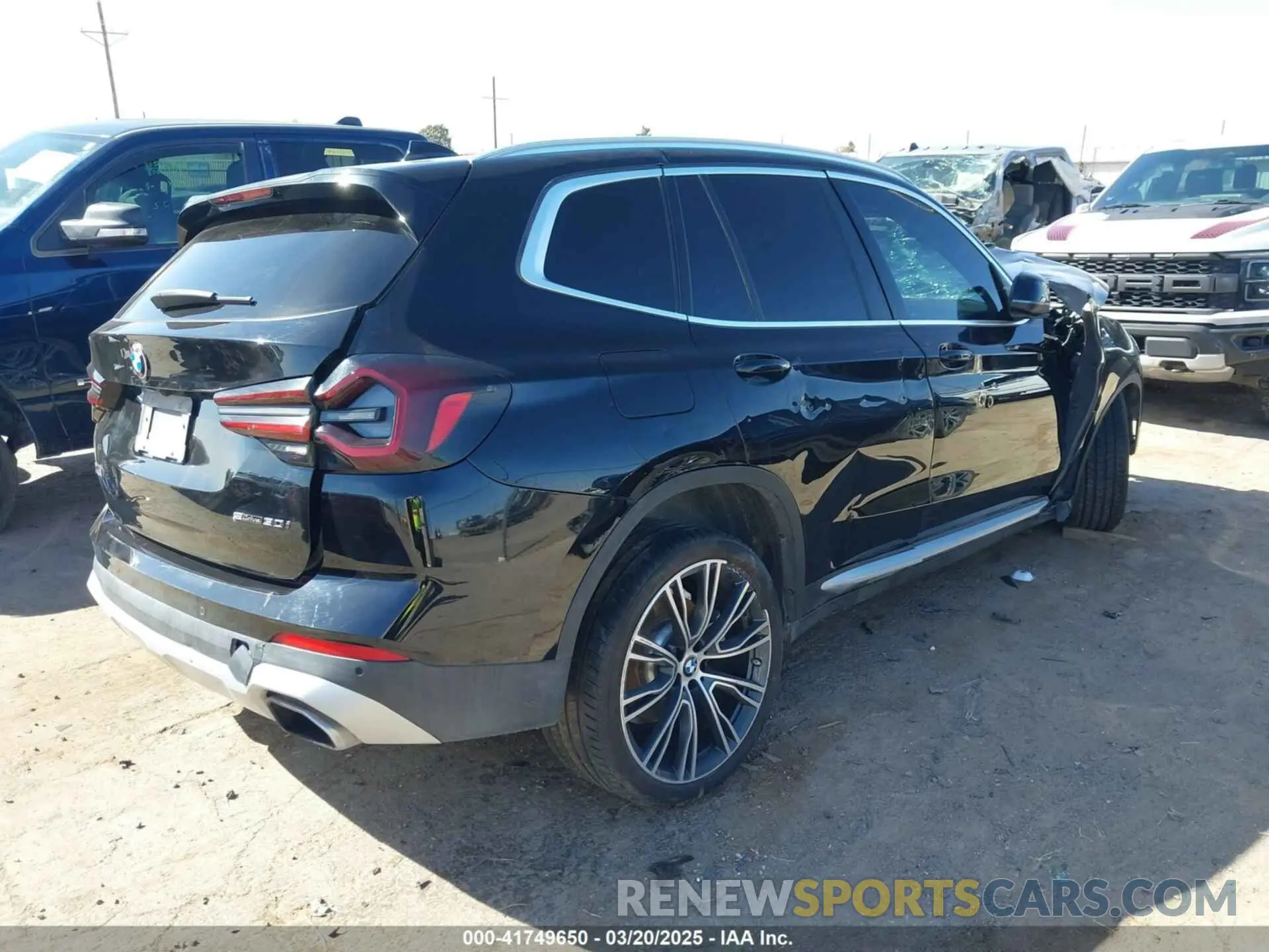 3 Photograph of a damaged car WBX47DP03PN194744 BMW X3 2023