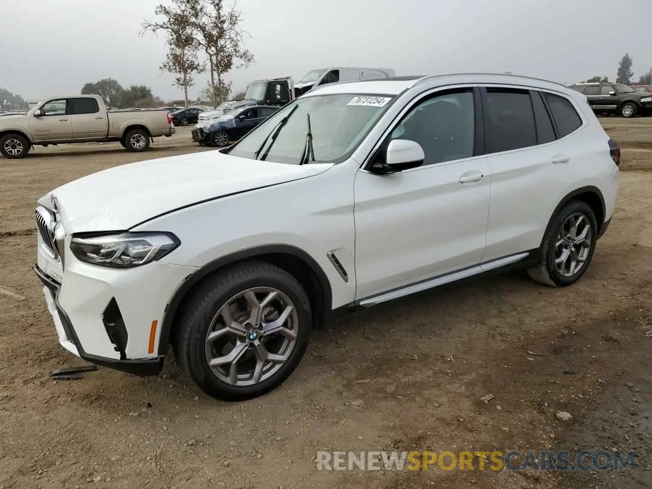 1 Photograph of a damaged car WBX47DP04PN192744 BMW X3 2023