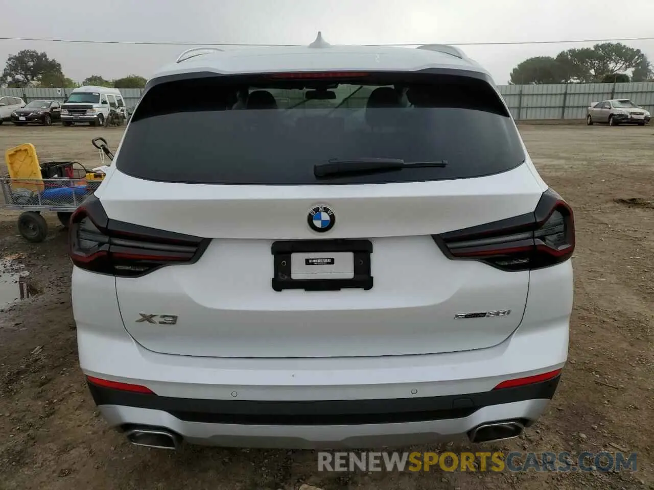 6 Photograph of a damaged car WBX47DP04PN192744 BMW X3 2023