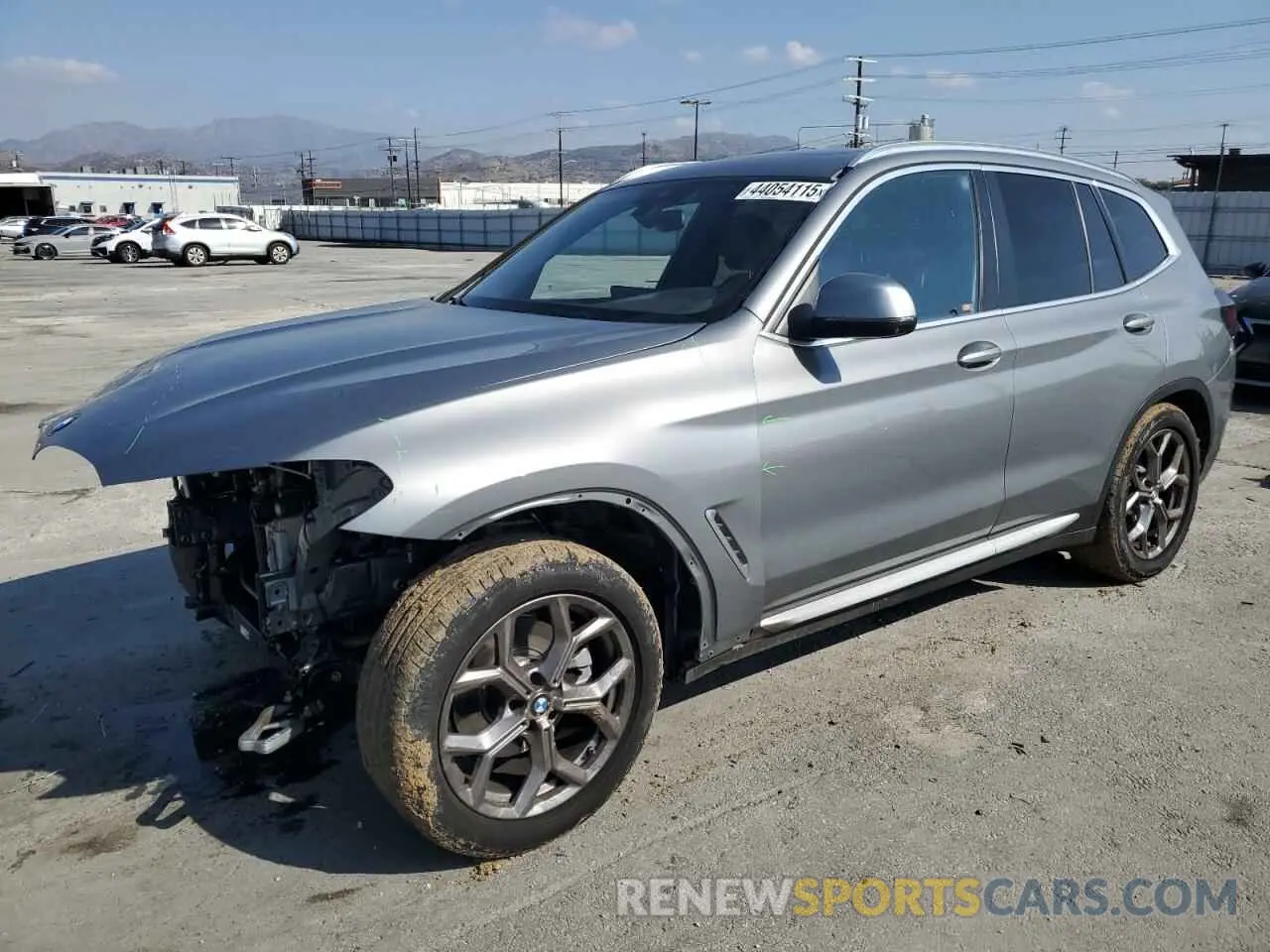 1 Photograph of a damaged car WBX47DP0XPN239016 BMW X3 2023