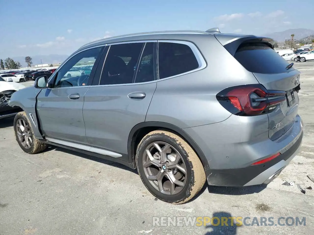 2 Photograph of a damaged car WBX47DP0XPN239016 BMW X3 2023