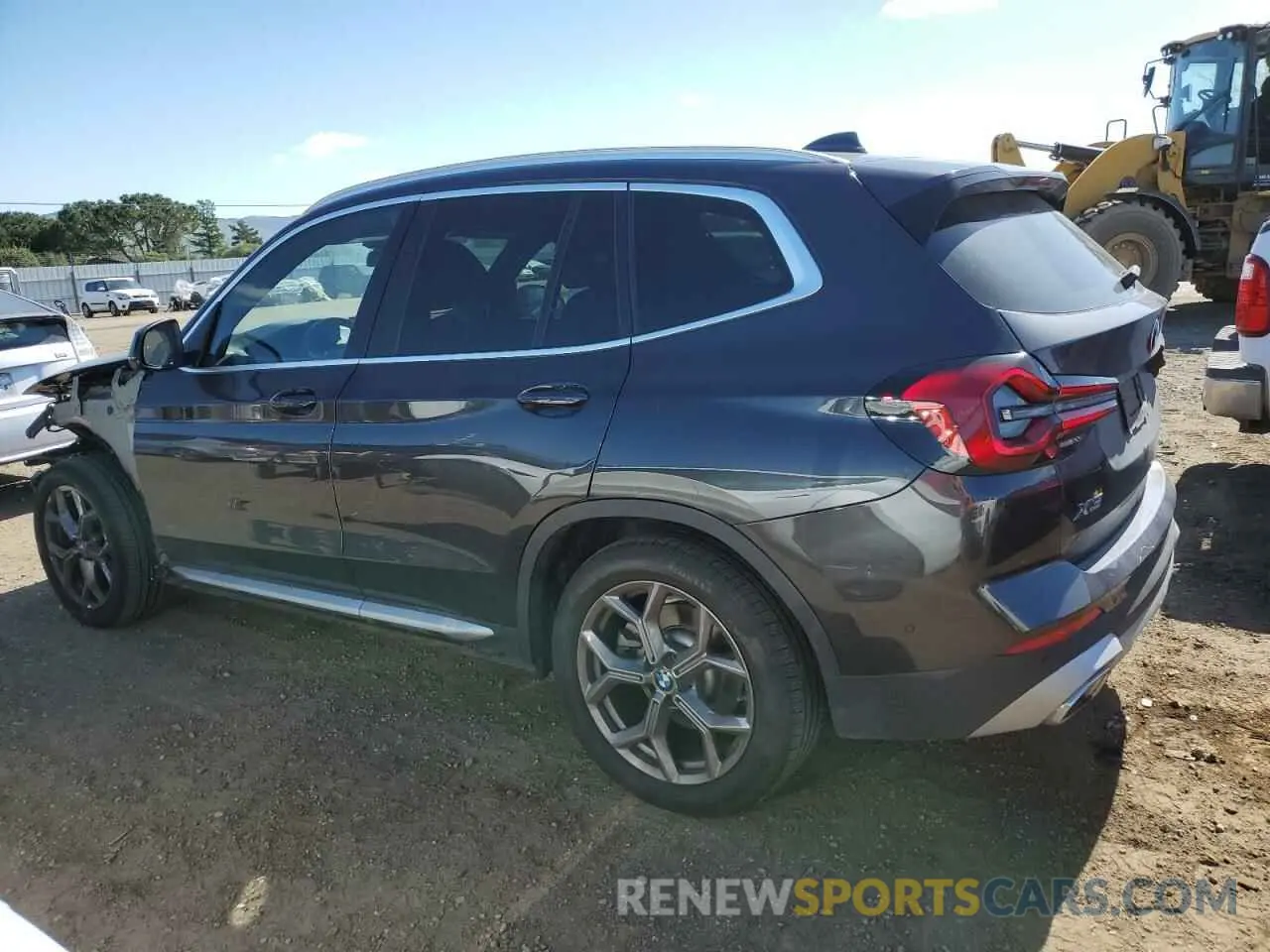 2 Photograph of a damaged car WBX57DP03PN232283 BMW X3 2023