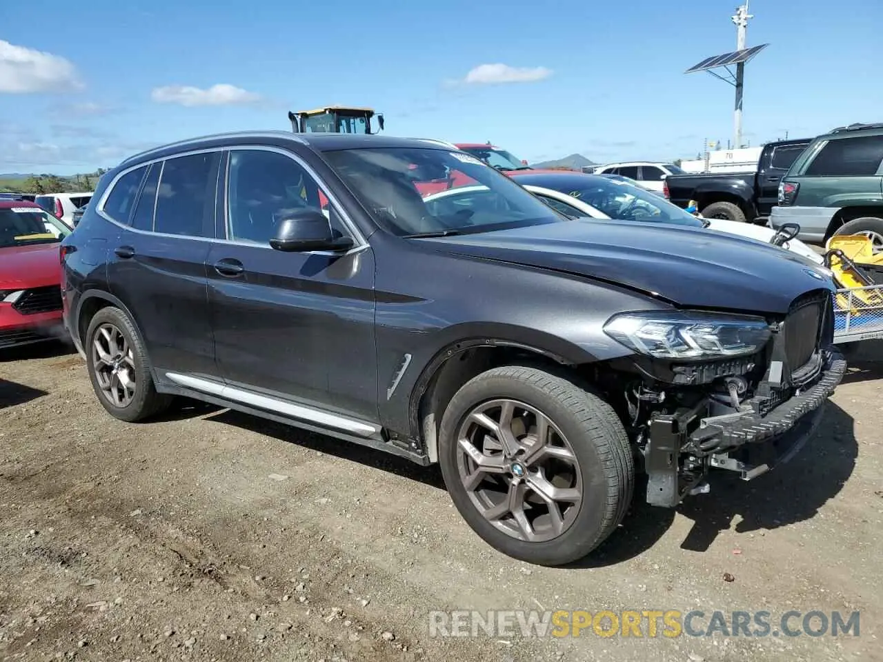 4 Photograph of a damaged car WBX57DP03PN232283 BMW X3 2023