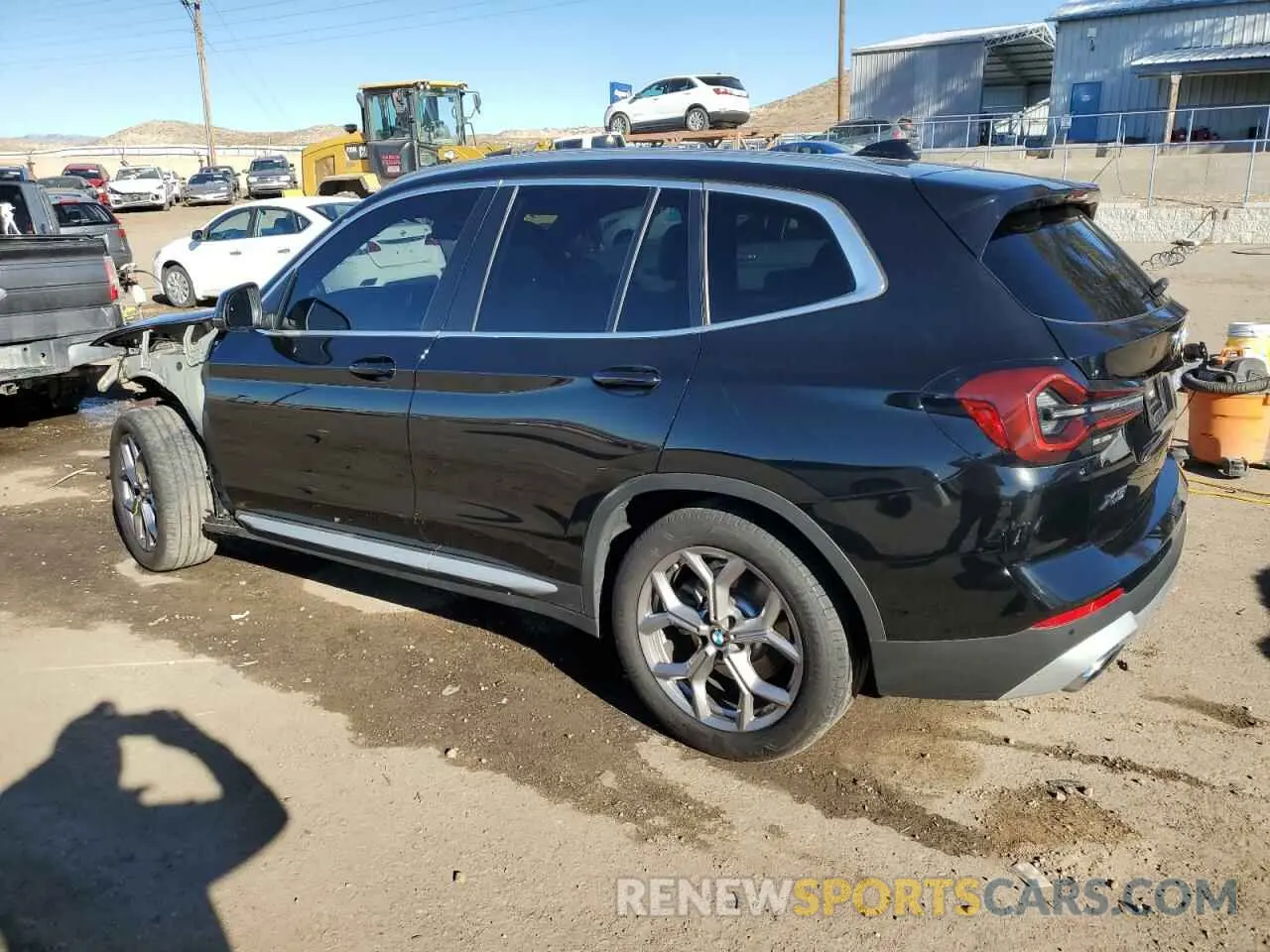 2 Photograph of a damaged car WBX57DP04PN201771 BMW X3 2023