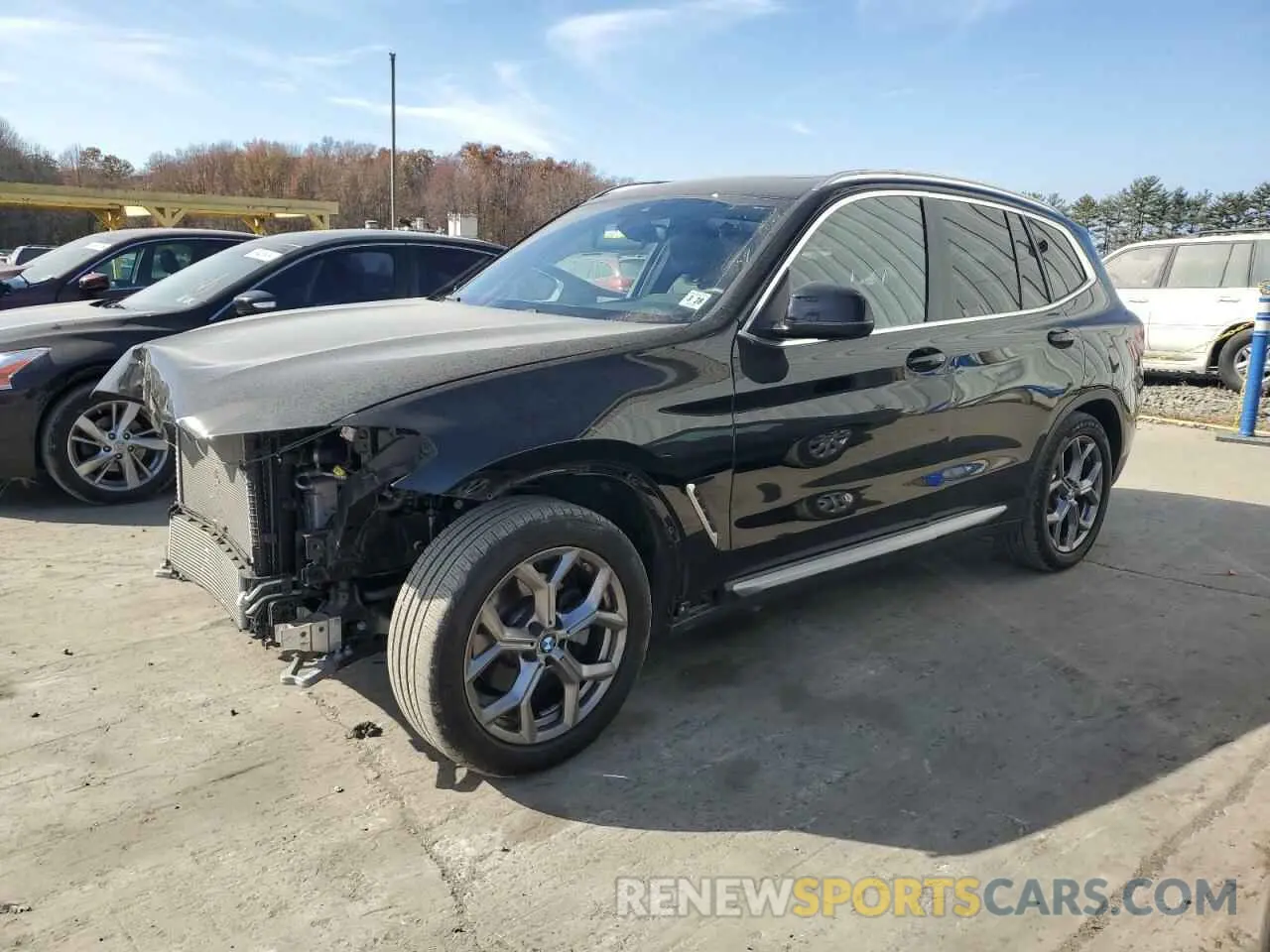 1 Photograph of a damaged car WBX57DP08PN192914 BMW X3 2023