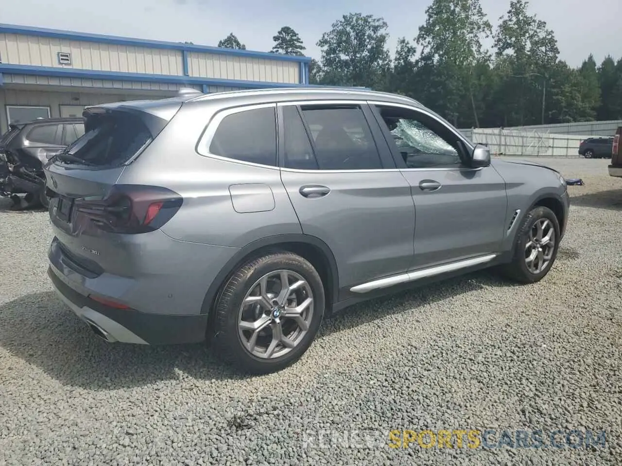 3 Photograph of a damaged car WBX57DP09PN244339 BMW X3 2023