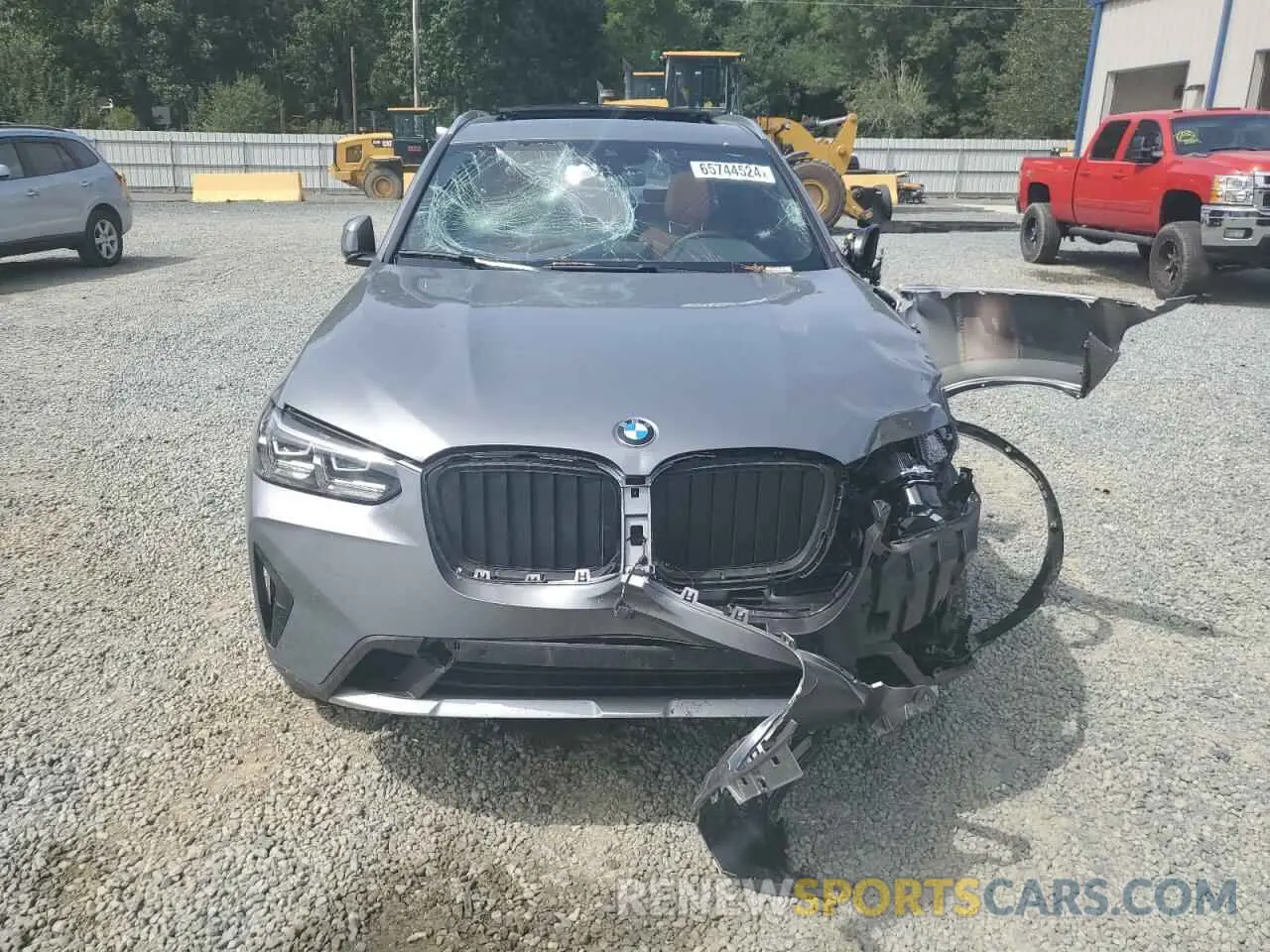 5 Photograph of a damaged car WBX57DP09PN244339 BMW X3 2023
